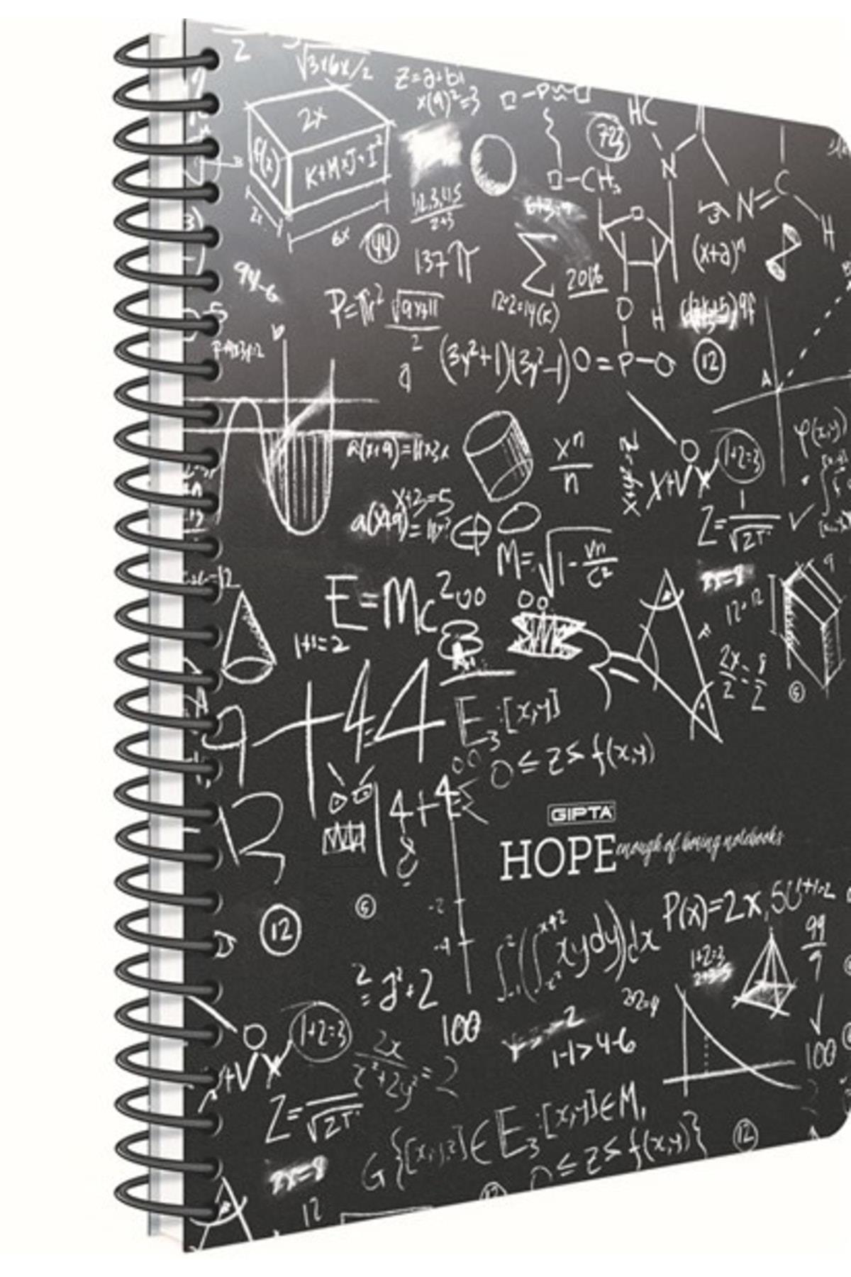 Hope Spiral Karton Kapaklı Defter (19*26) 100 Yaprak ( Çizgili )
