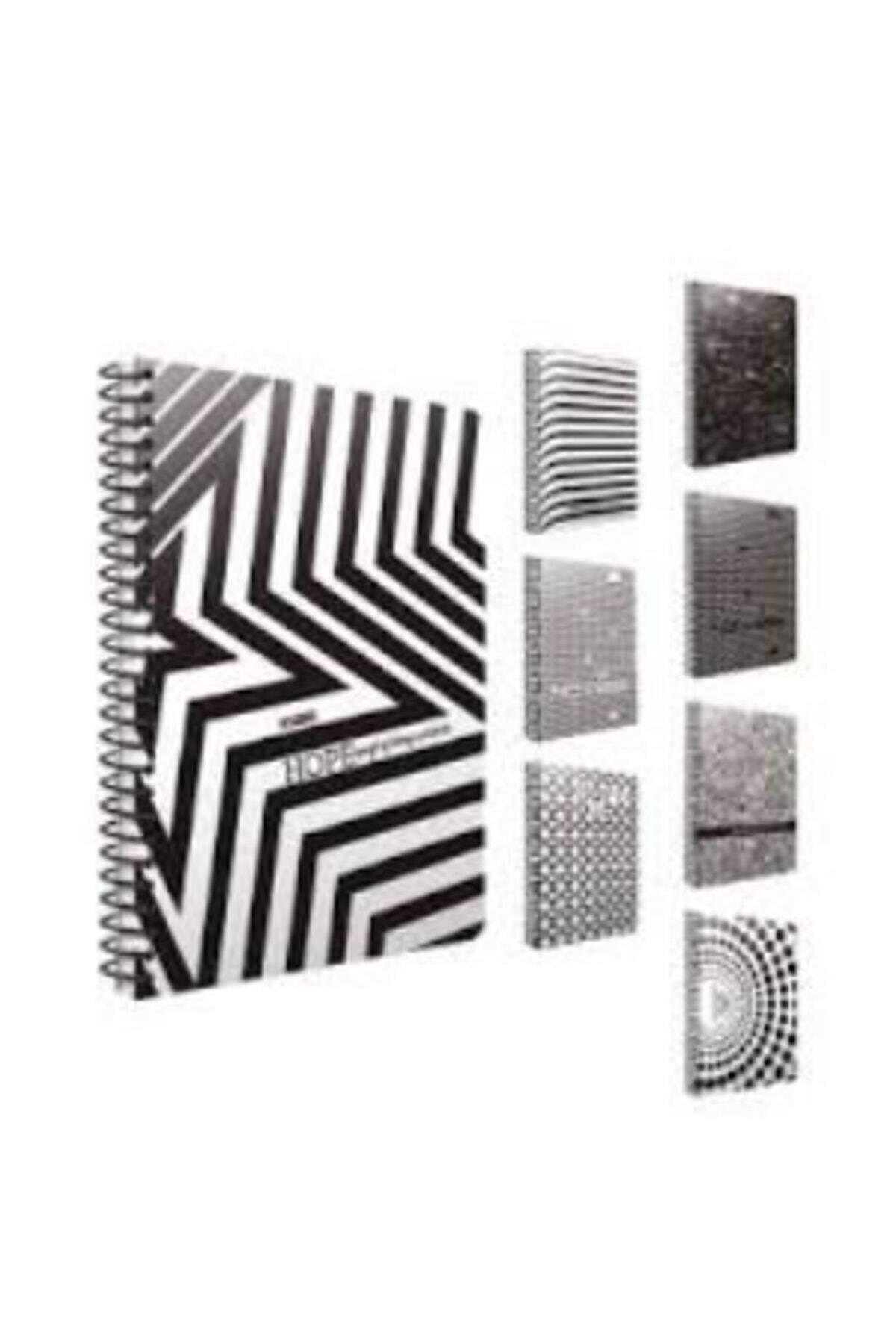 Hope Spiral Ofset Pp Kapaklı Defter (19*26) 80 Yaprak ( Kareli )