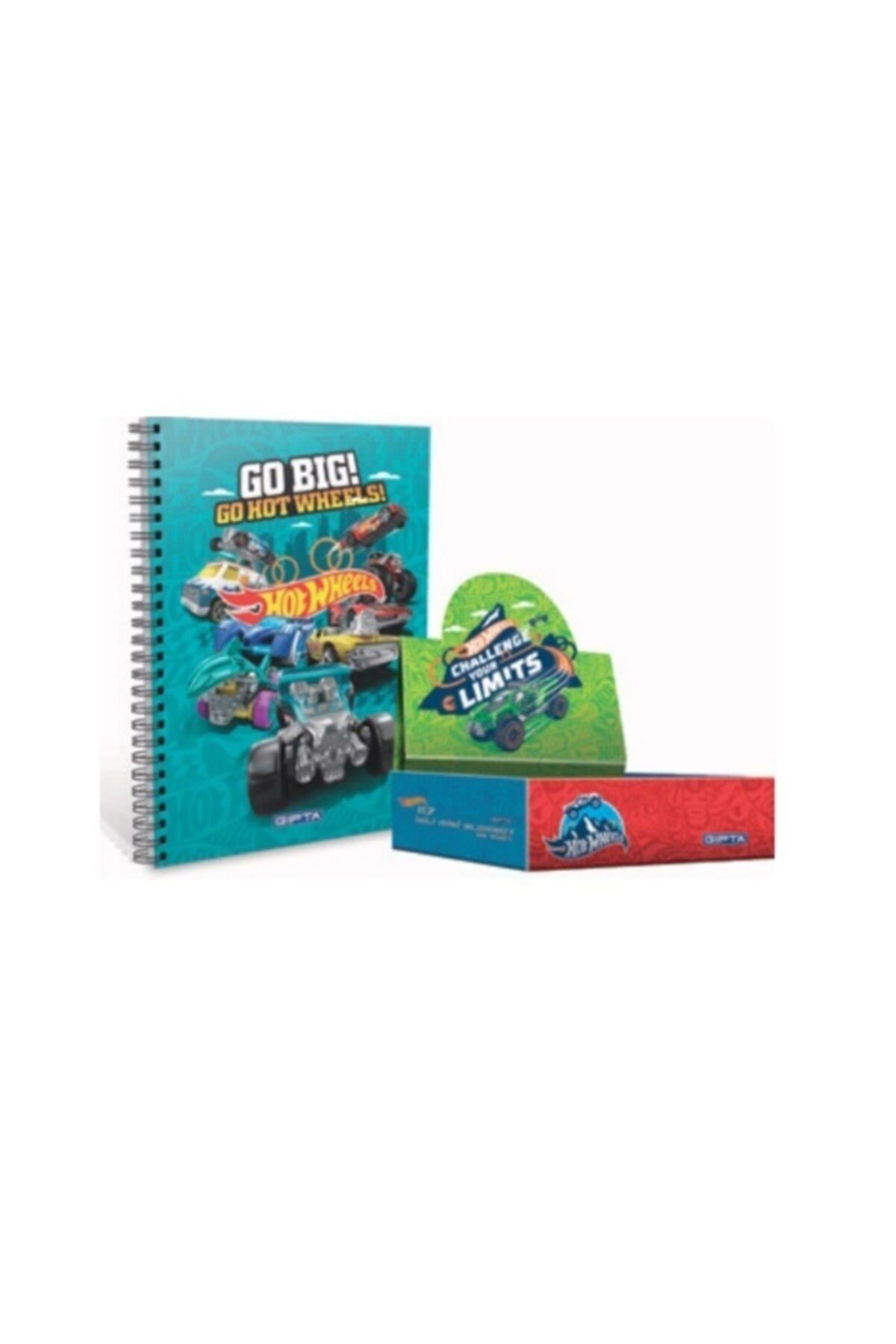 Hot Wheels A6 (mini Boy) Spiralli Karton Kapak Not Defteri (36 Lı Paket) 5395