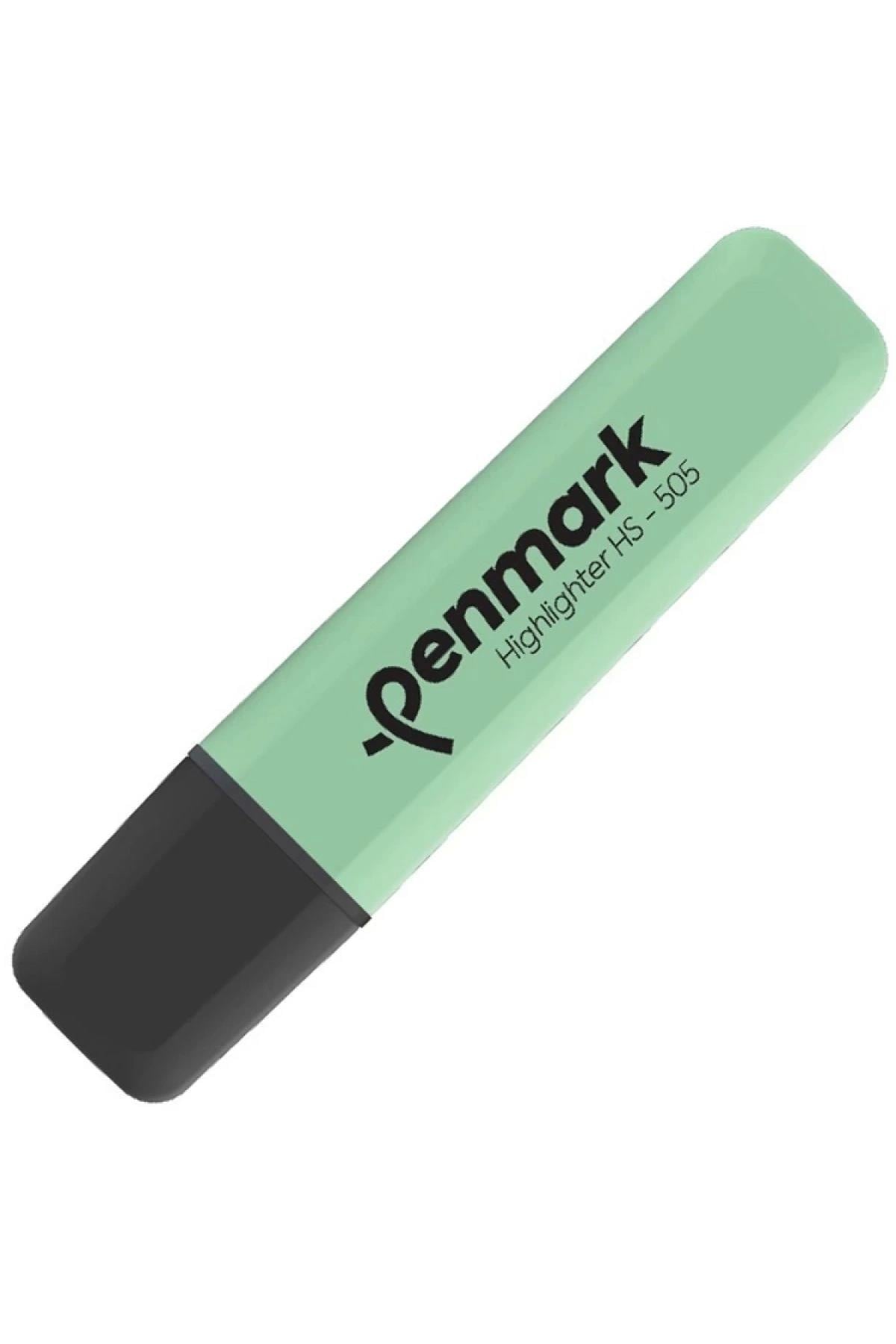 Hs-505-12 Pastel Fosforlu Kalem Mint Yeşili