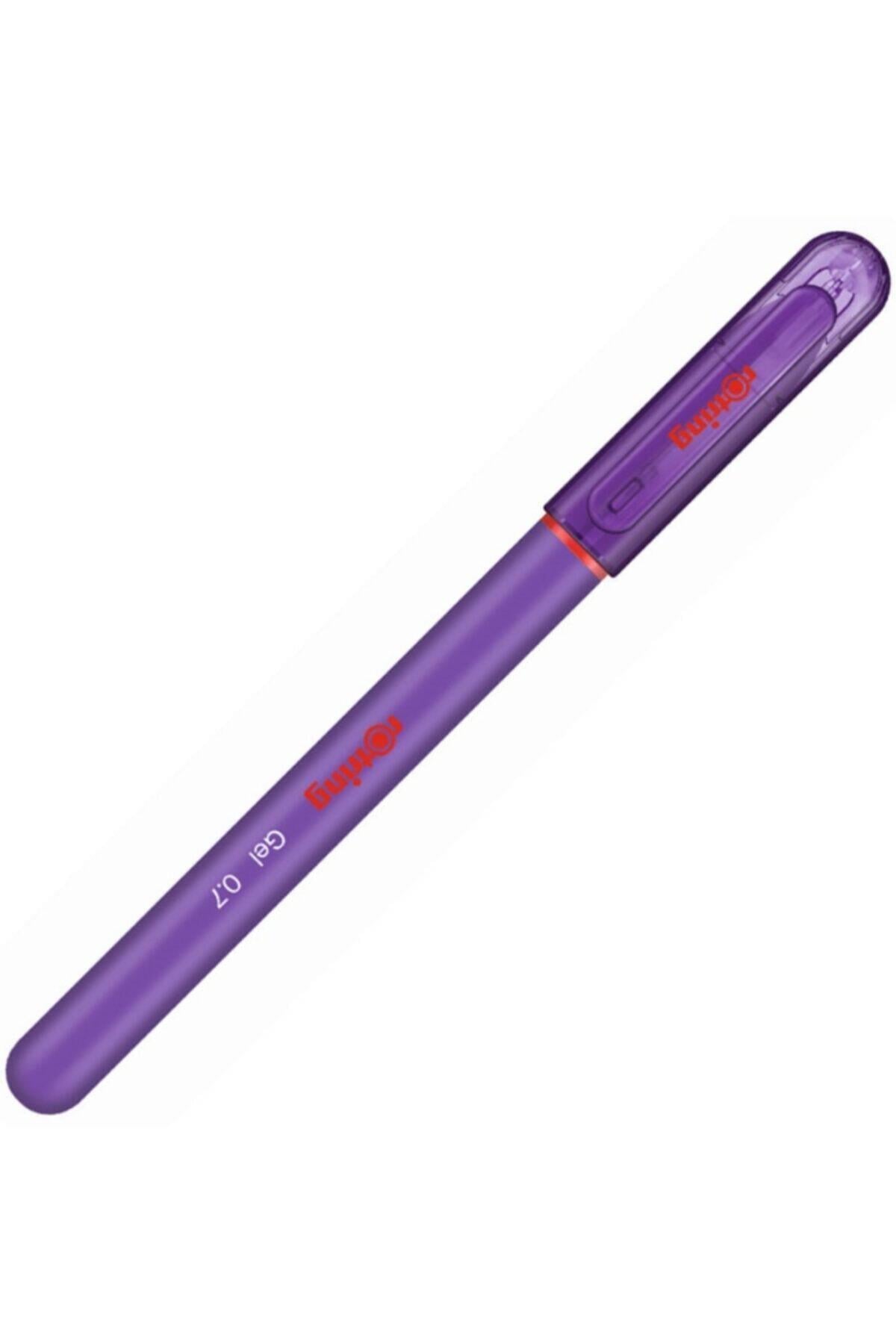 Jel Mürekkepli Roller Kalem Gel 0.7mm Mor