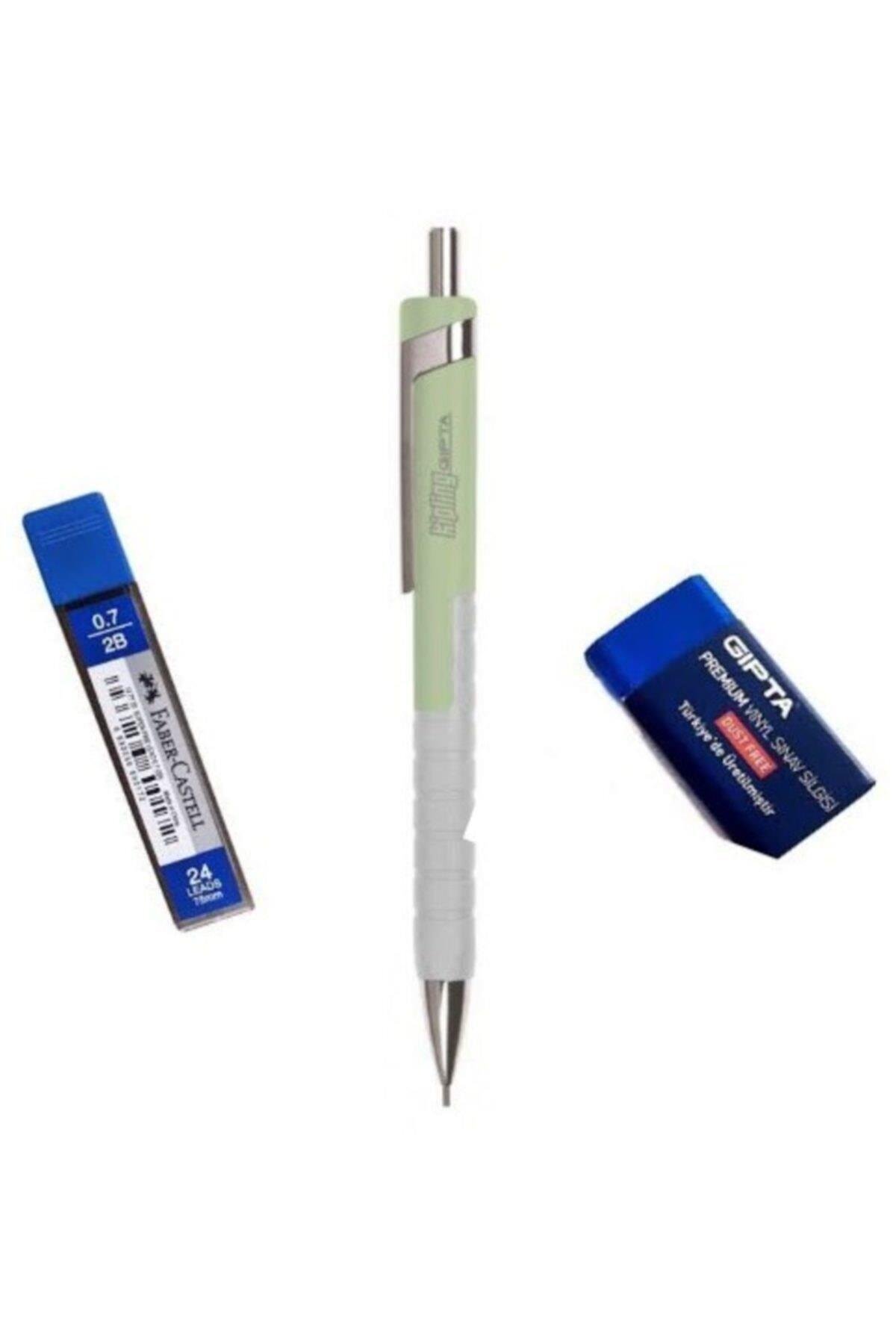 Kipling 0,7 Versatil Kalem, Sınav Silgisi, Faber Castell 24 Lü 0,7 Uç.