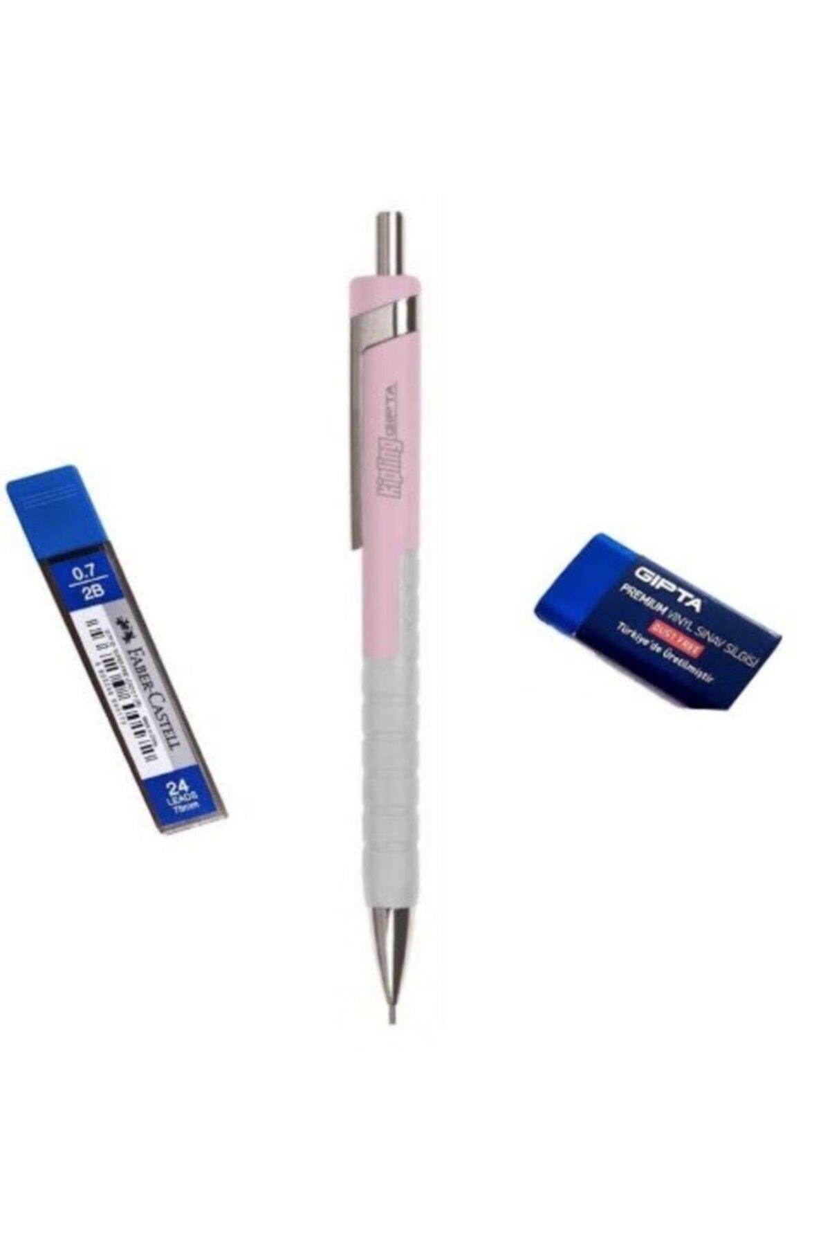 Kipling 0,7 Versatil Kalem, Sınav Silgisi, Faber Castell 24 Lü 0,7 Uç.