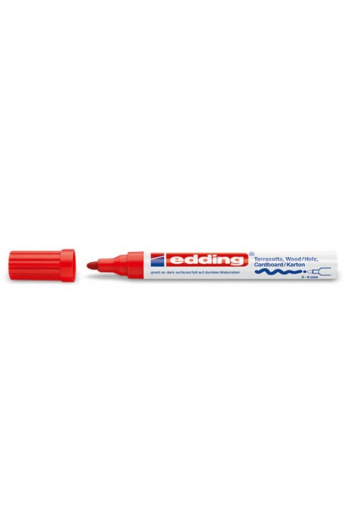 Kırmızı Dekorasyon Marker 2-4mm E-4000