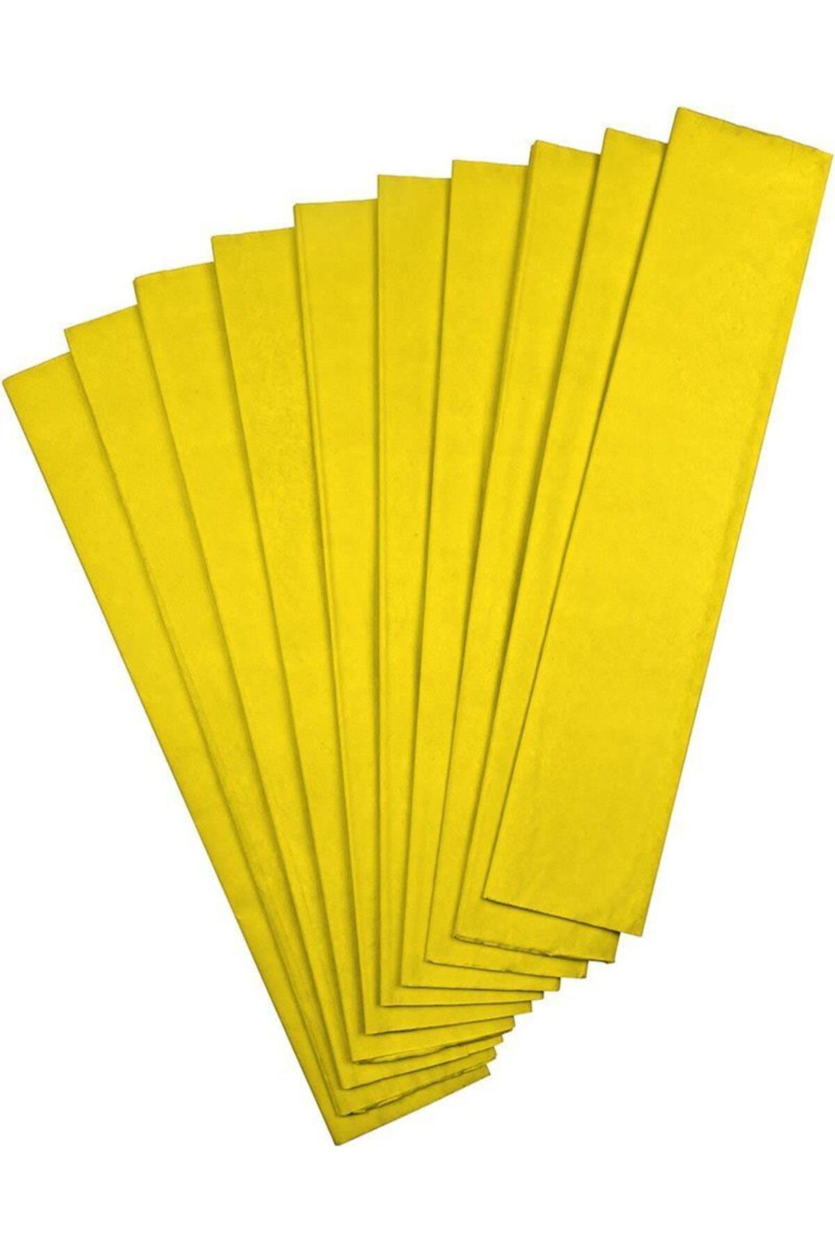 Krapon Kağıdı 50*70 Cm 1 Adet Sarı
