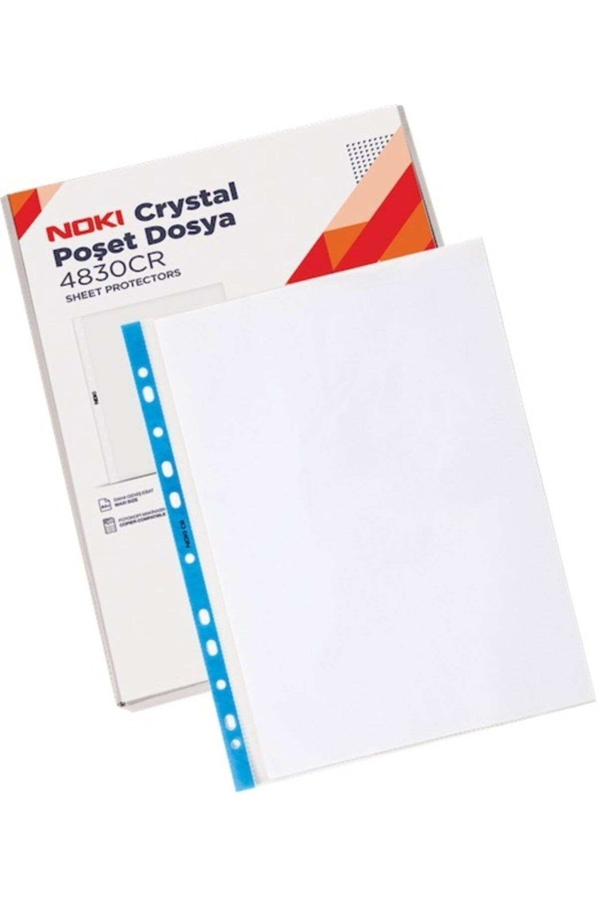 Kristal Poşet Dosya A4 100 Lü Paket