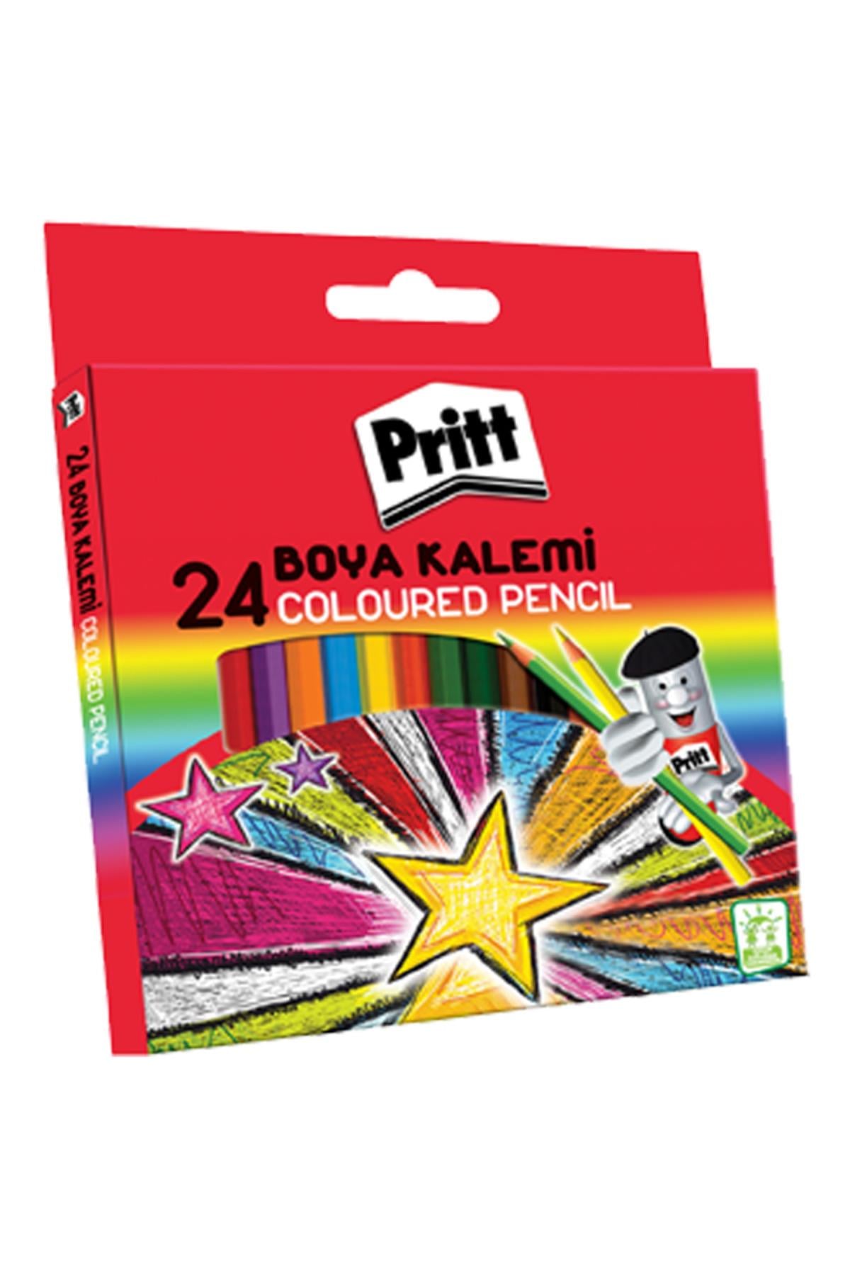 Kuru Boya Karton Kutu Tam Boy 24 Renk 1221351