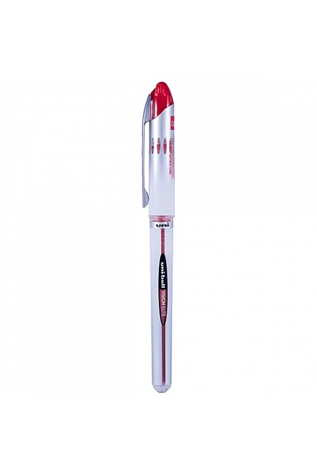 L Ub-200 Vısıon Elıte 0.8 Roller Kalem & Uni.ub-200-kırmızı