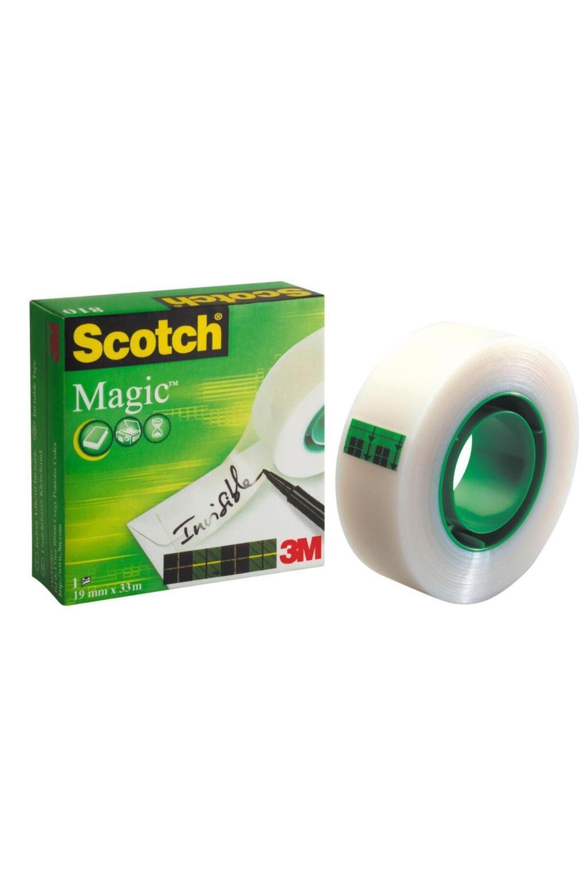 Magic Görünmez Bant Yeşil 19mm x 33m