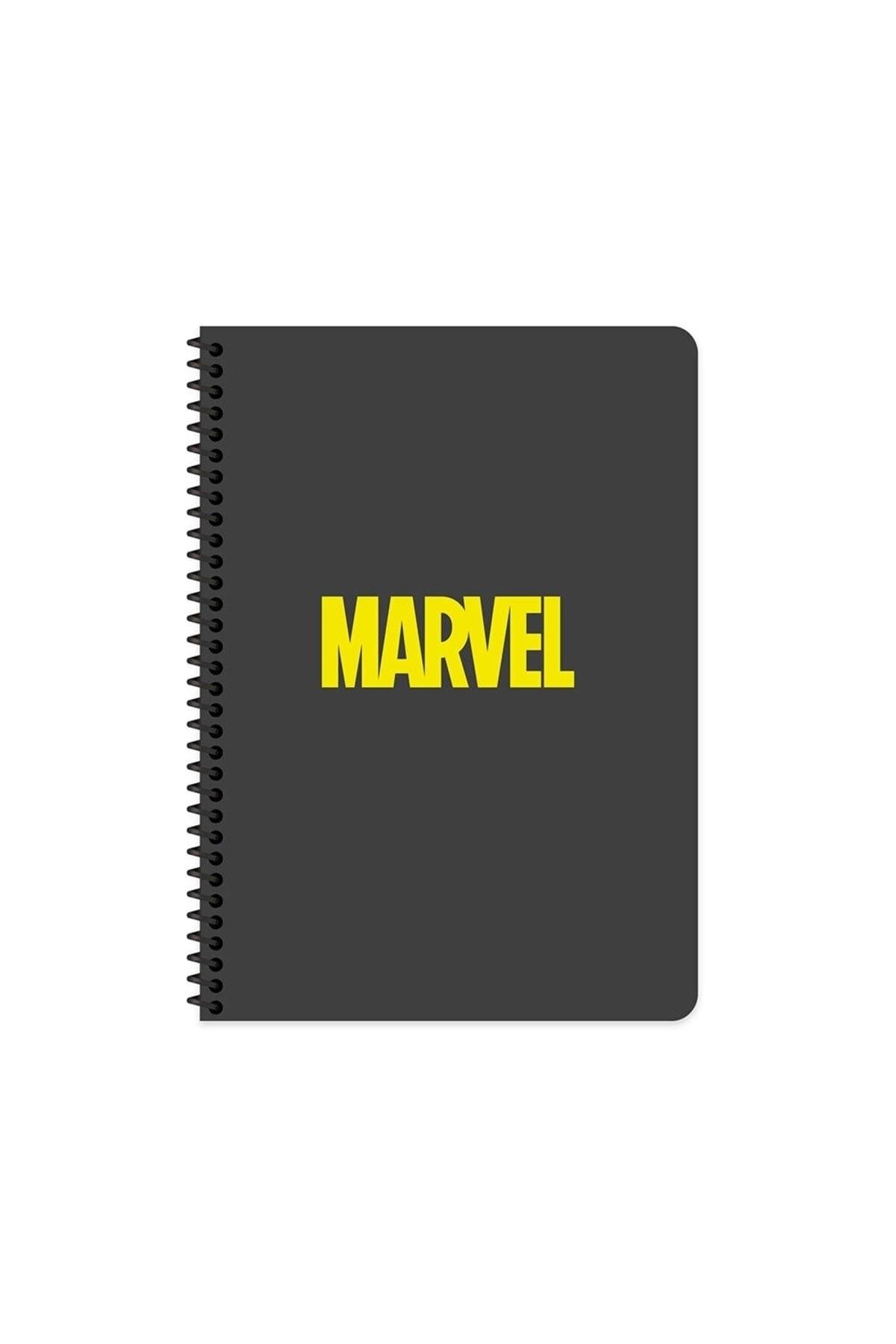 Marvel Seri2 16,5 x 22,5 80 Yp. Çizgili Karton Kapak Spiralli Defter
