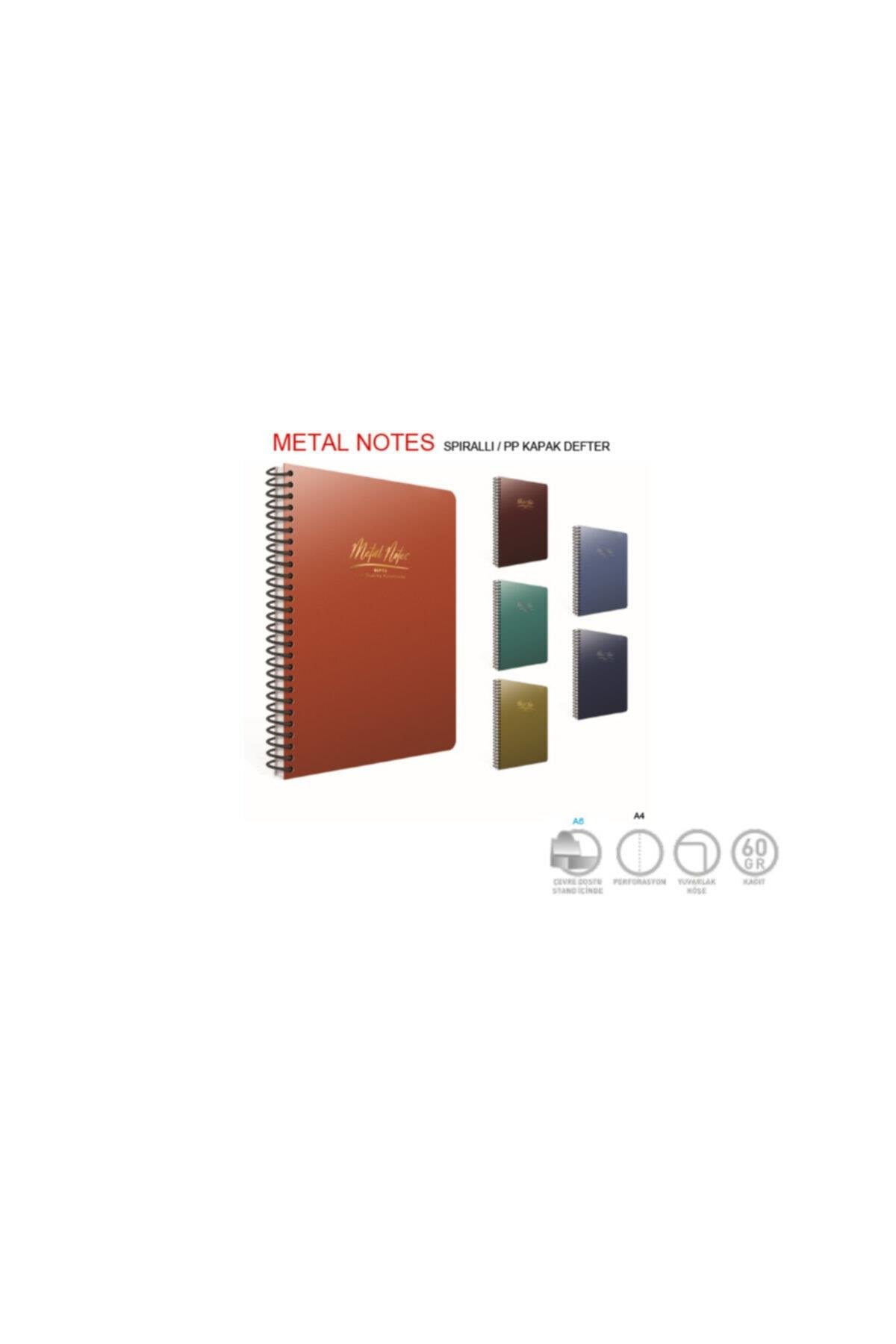 Metal Notes Sp.pp Kpk.def. A4 80 Yp. Kareli (1 Adet)