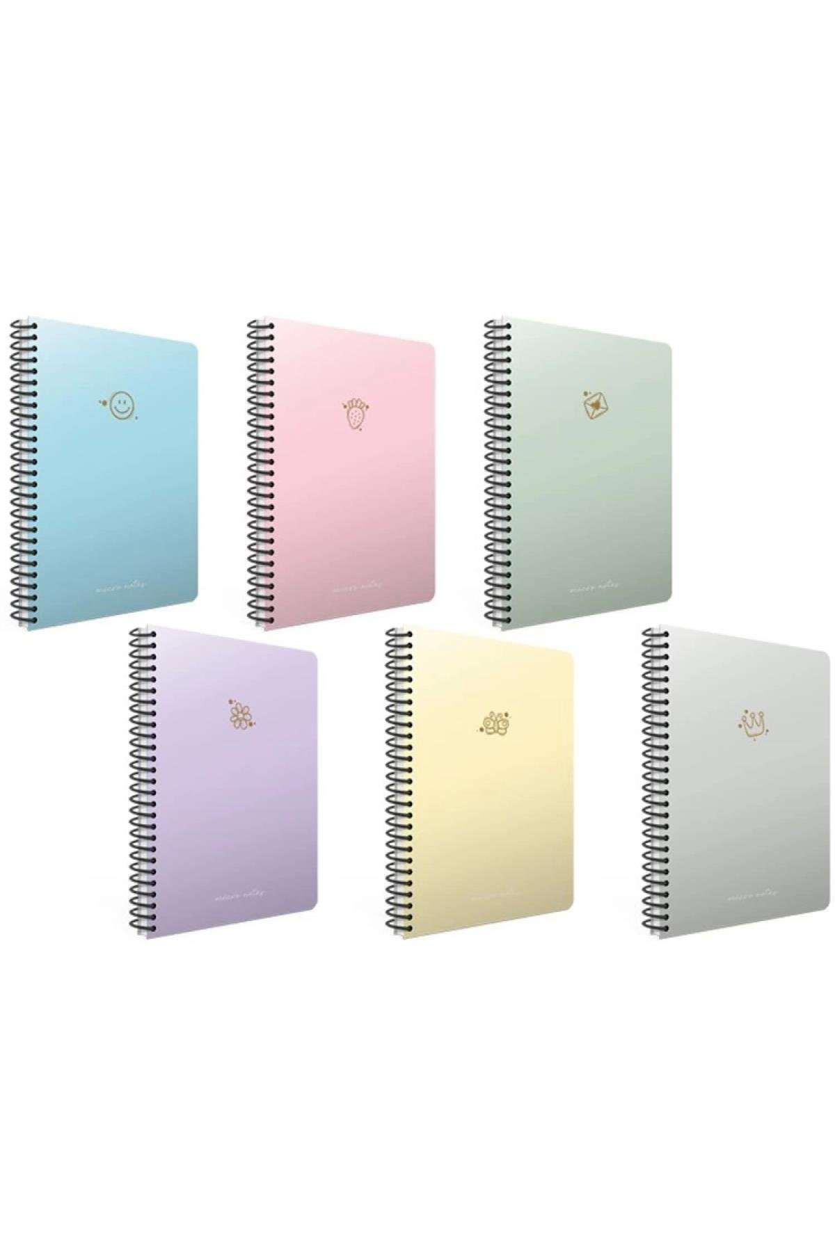 MICRO NOTES SPİRALLİ SERT KAPAK 17x24 100YP. ÇİZGİLİ DEFTER
