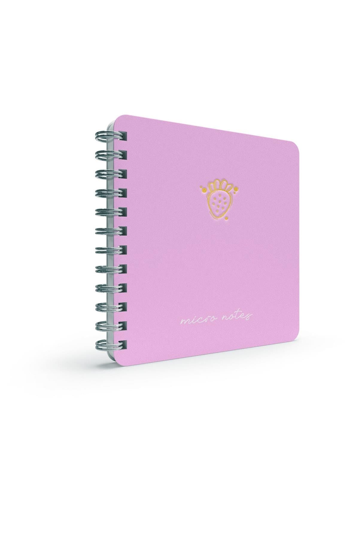 Micro Notes Spiralli Sert Kapak Not Defteri 16x16cm 100 Yaprak Çizgili (3 Lü Paket) 5995