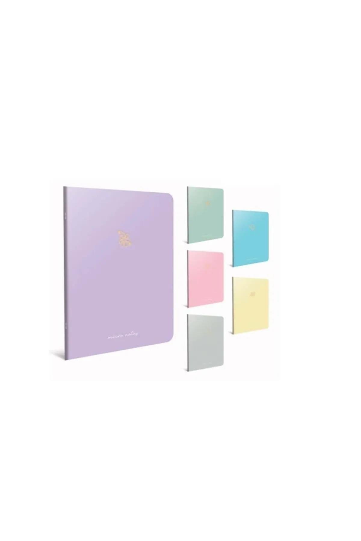 Micro Notes Tel Dikiş Karton Kapak 13x21 60 Yaprak Kareli Defter