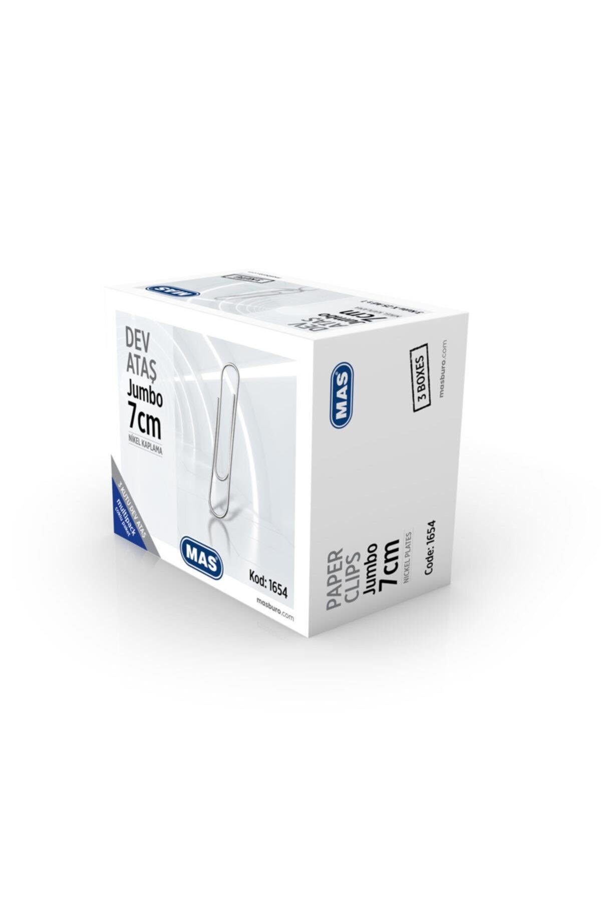Multıpack - Dev Ataş (jumbo Tip) Boy 7 Cm X 3