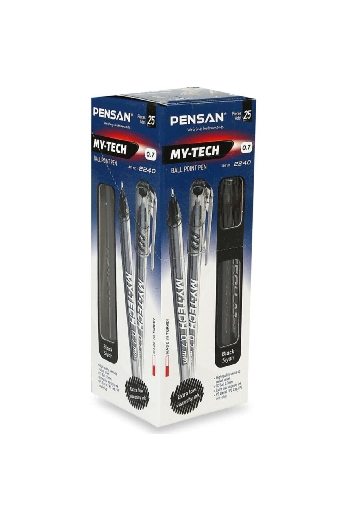 My-Tech 0.7 Kalem 25'li Paket Siyah
