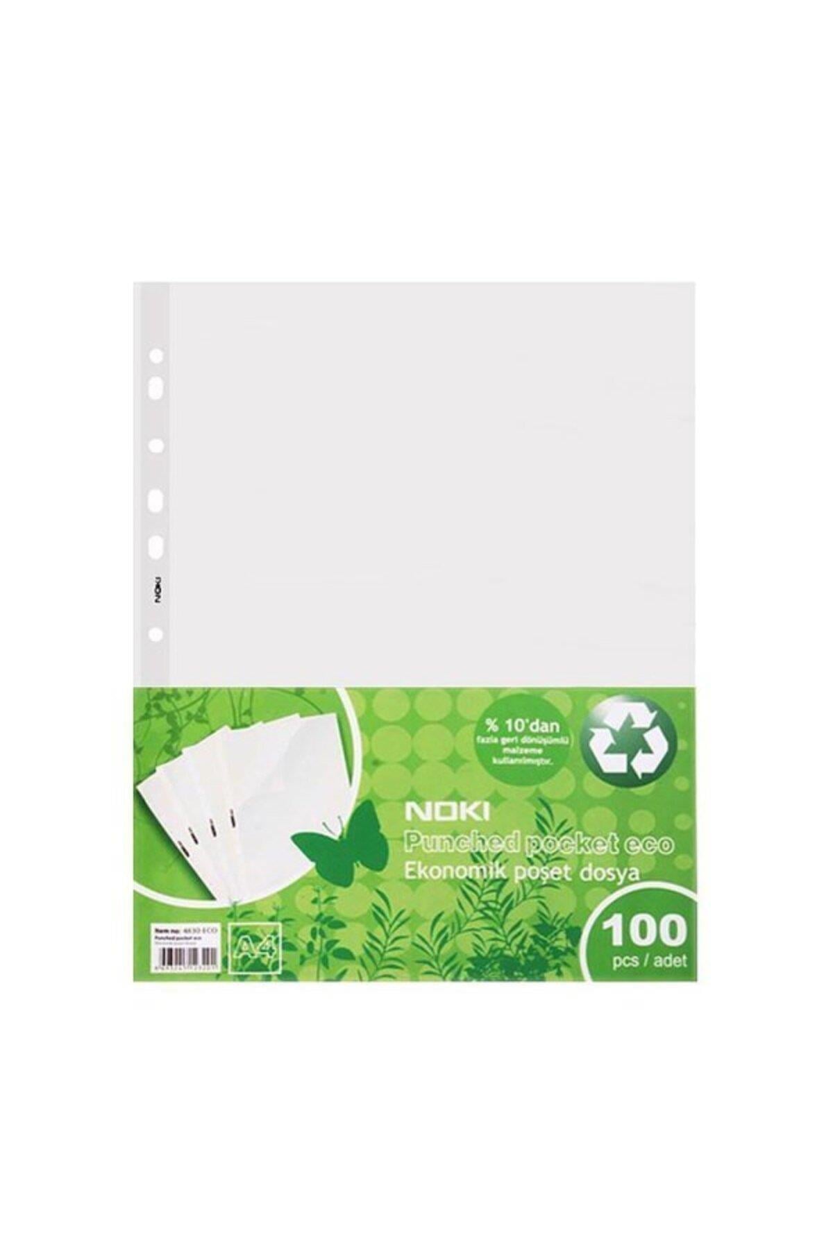 Noki Poşet Dosya Eco A4 100 lü 1 Paket