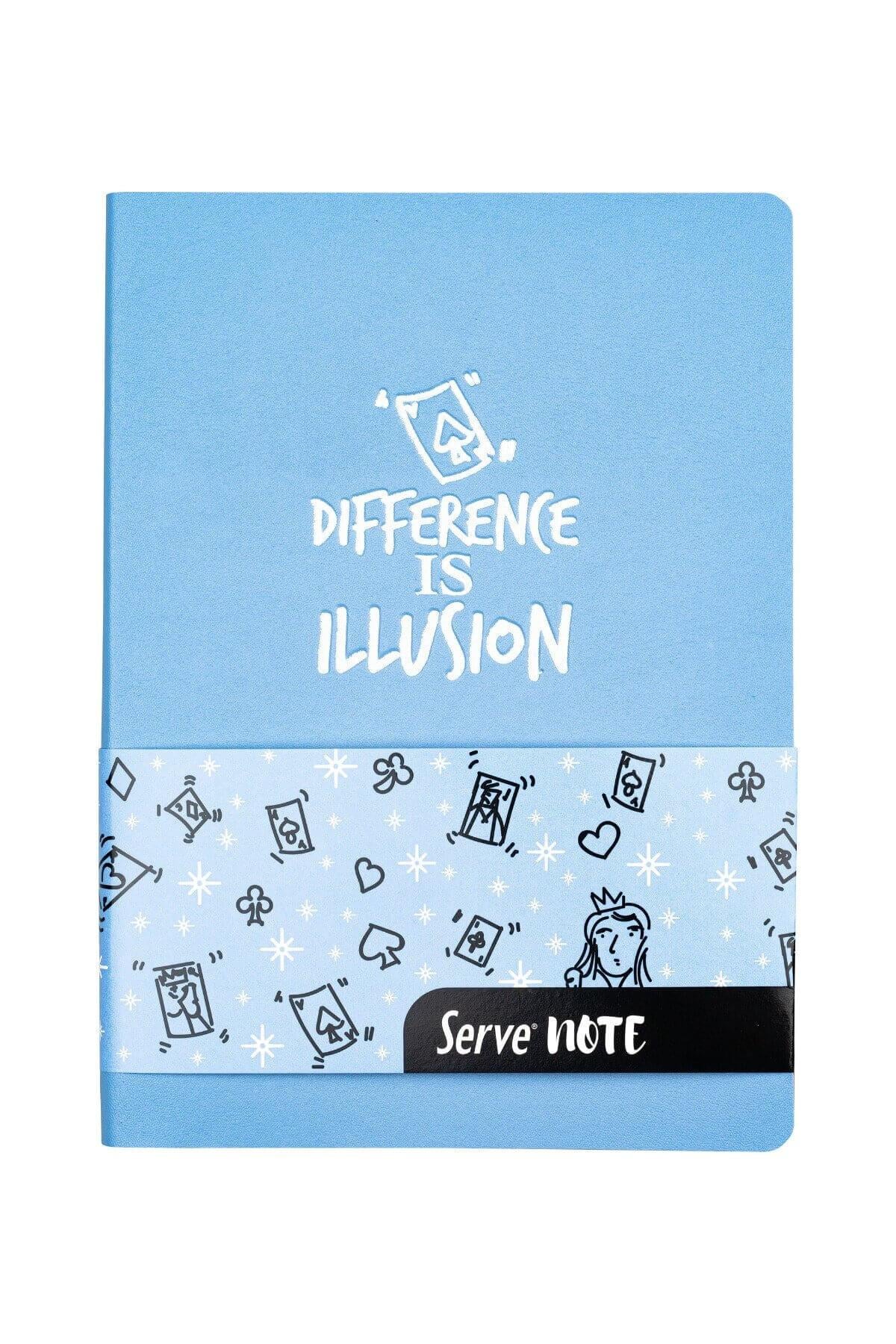 Note 15x21cm 120yp Çizgili Defter Gök Mavi