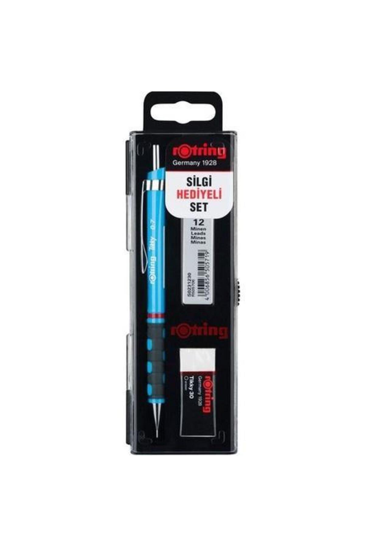 Okul Seti Versatil+Min Silgi Hediyeli 0.7 MM Açık Mavi RO-KK07-07AM