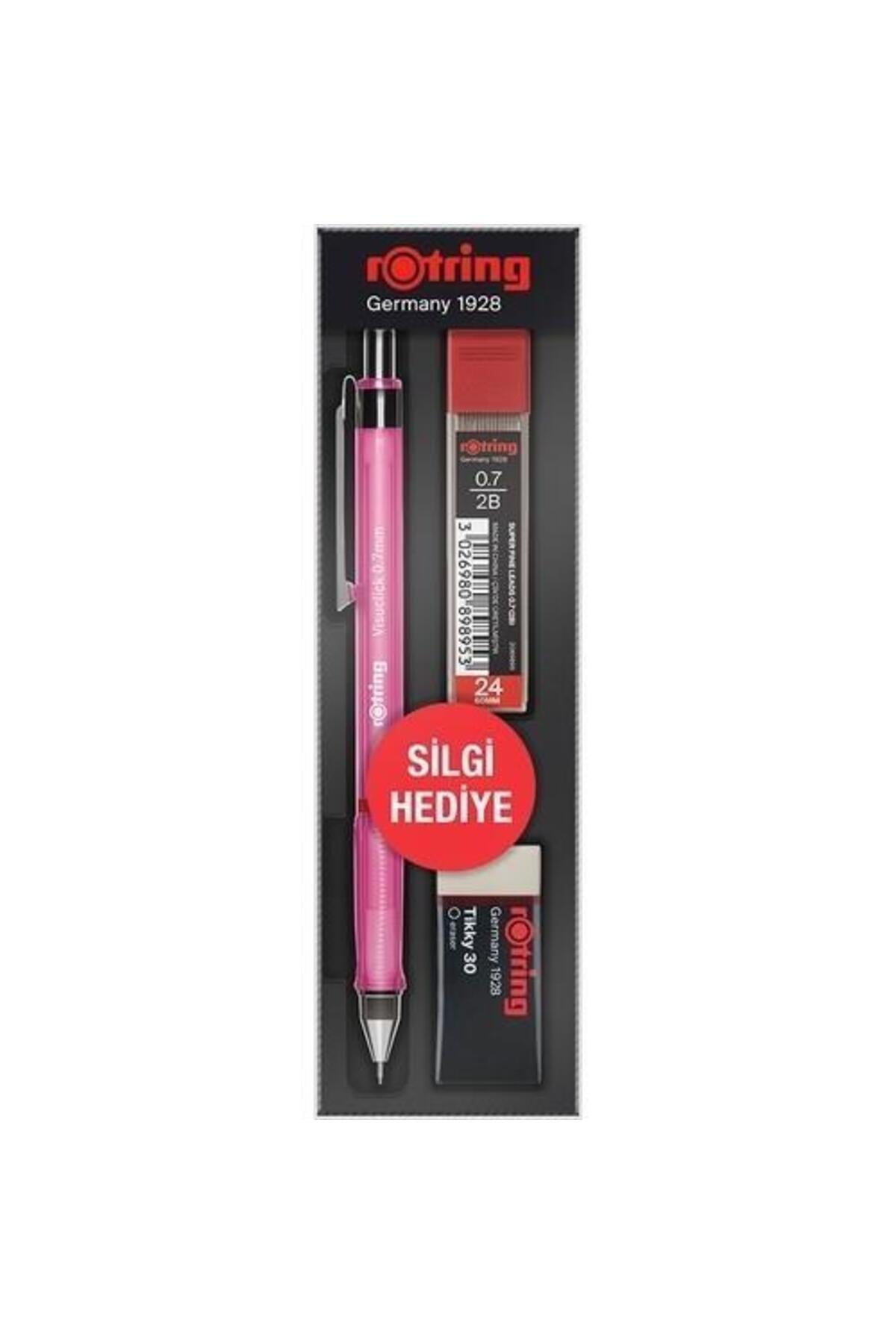 Okul Seti Visuclick Versatil/Min Silgi 0.7 MM Pembe RO-VK07