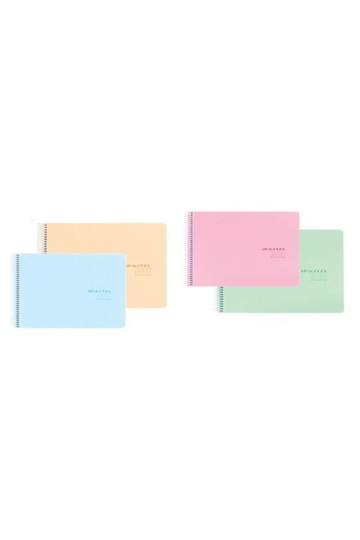 Pastel Resim Defteri Pp Kapak Spiralli 25x35 Cm 20 Yp