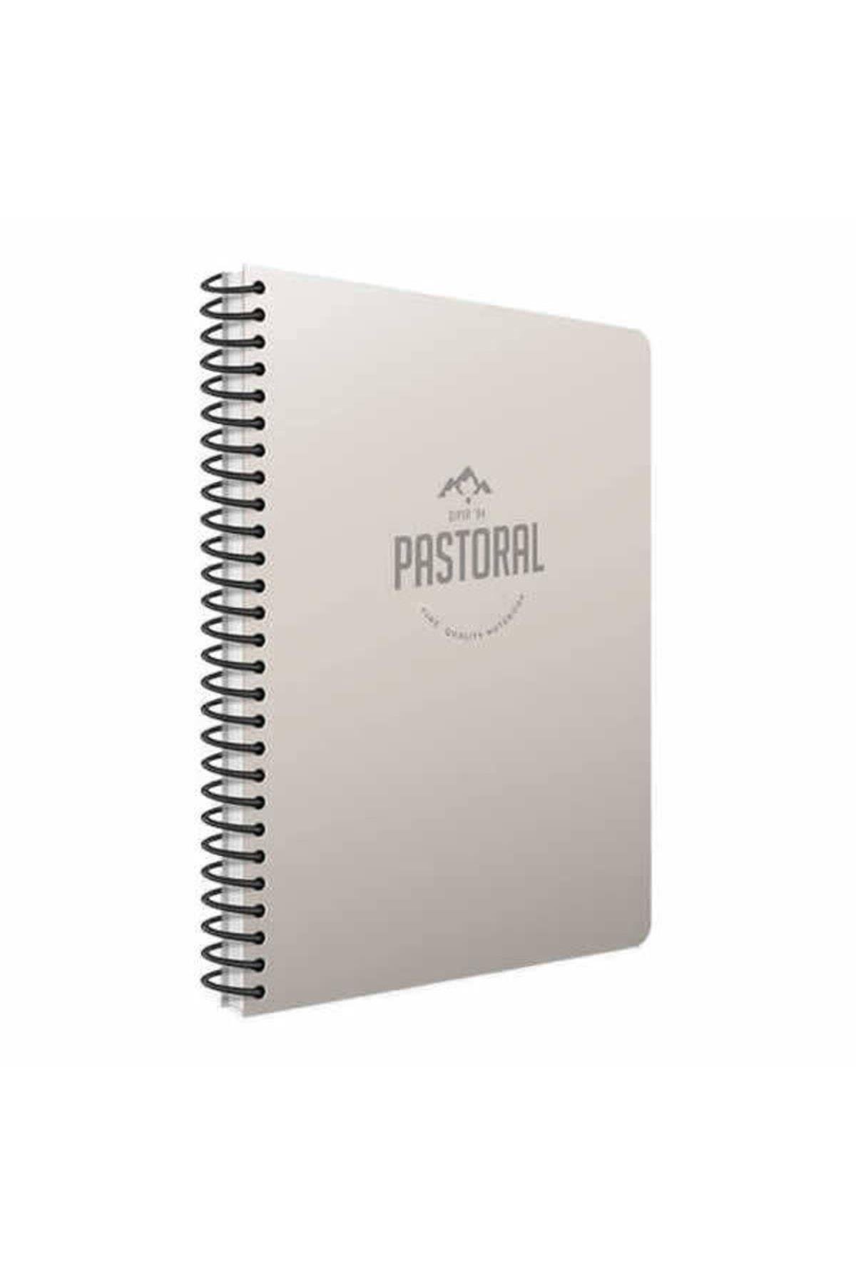 Pastoral A6 80 Yaprak Çizgili Spiralli Plastik Kapaklı Defter