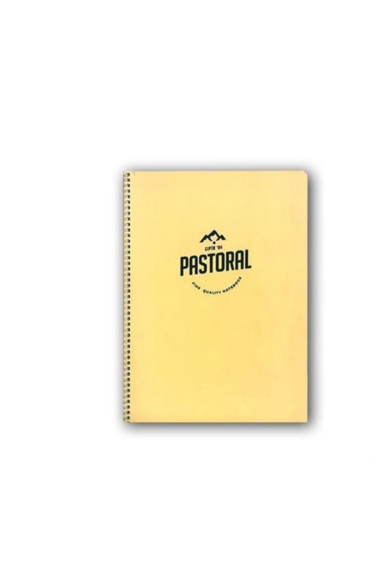 Pastoral Spiralli Pp. Kapak Defter A4 72 Yp Çizgili Pastel