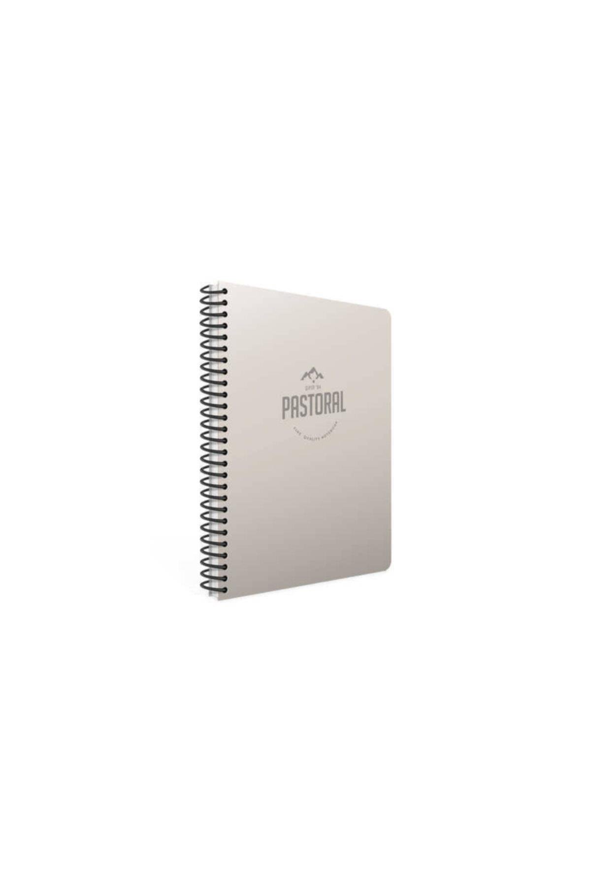 Pastoral Spiralli Pp. Kapak Defter A4 96 Yp Çizgili Pastel