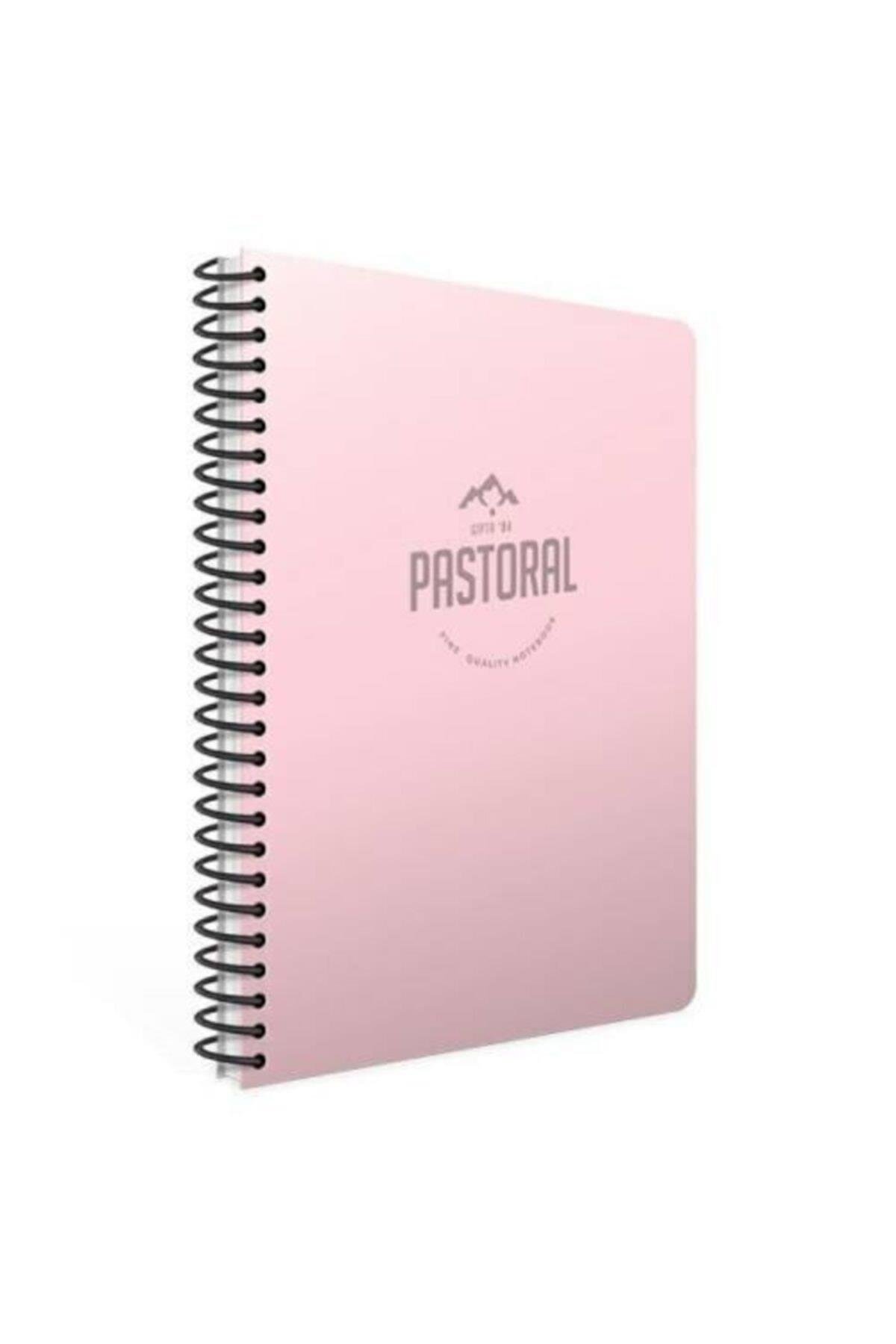 Pastoral Spiralli Pp. Kapak Defter A4 96 Yp Çizgili Pastel
