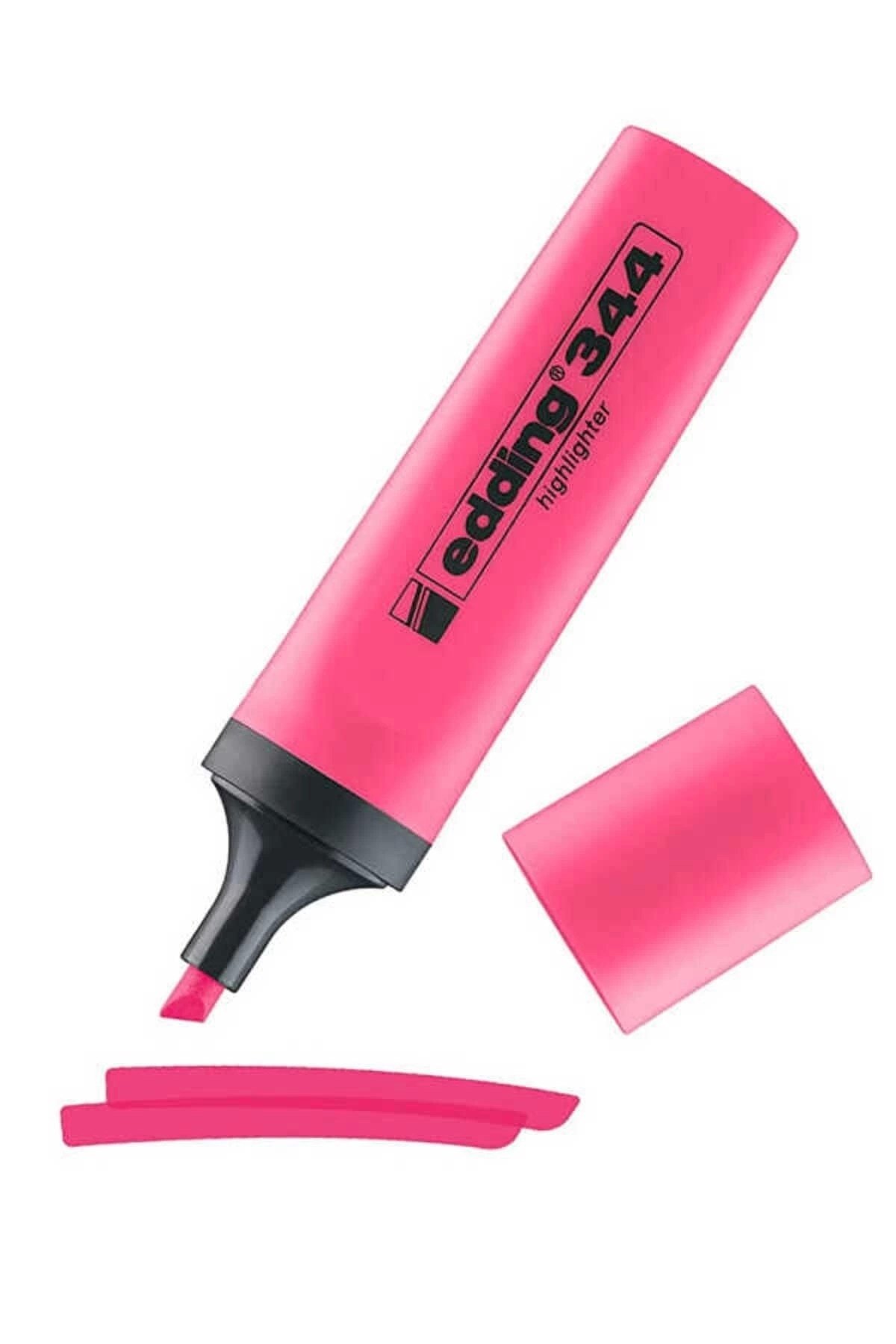 Pembe Fosforlu Kalem E-344
