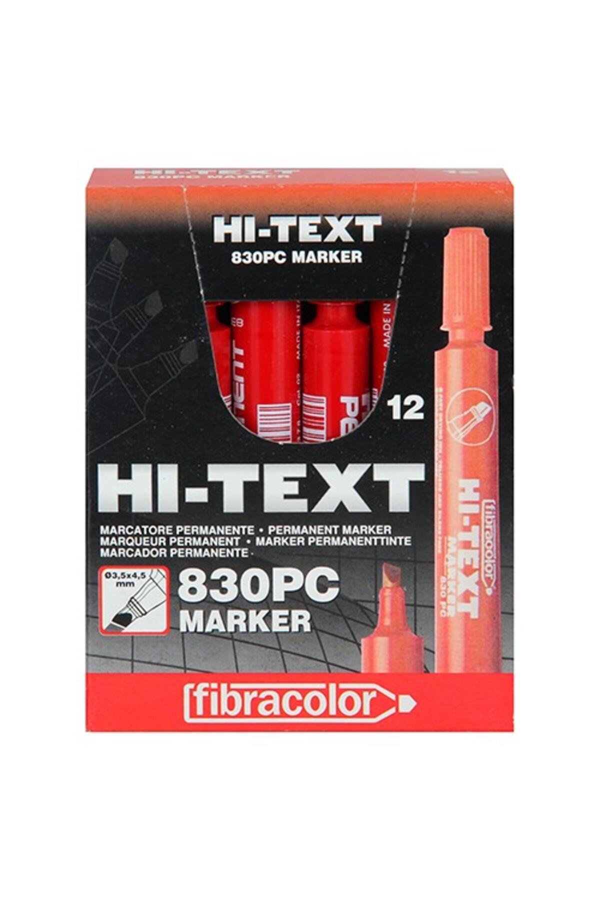 Permanent M. Kesik Uçlu Kırmızı 830pc Tekli