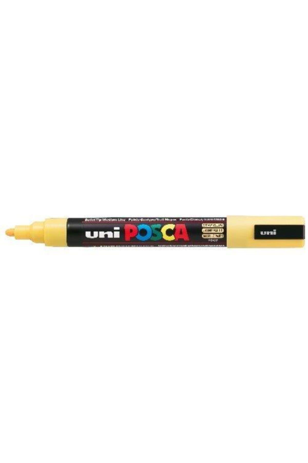 Posca Pc-5m Boyama Markörü 1.8-2.5 Mm Saman Sarısı-