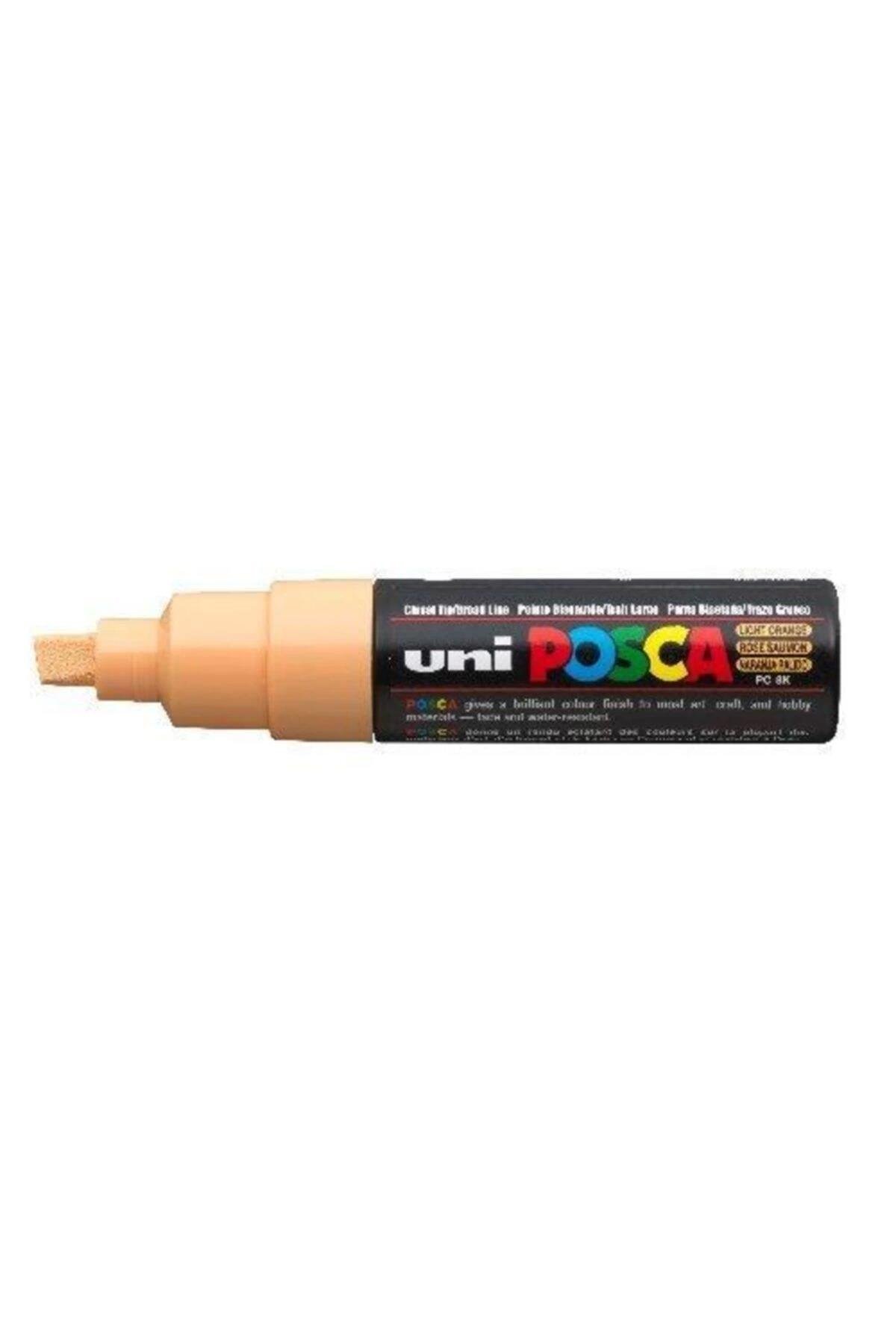 Posca PC-8K Boyama Markörü 8 mm Kesik Uç AÇIK TURUNCU