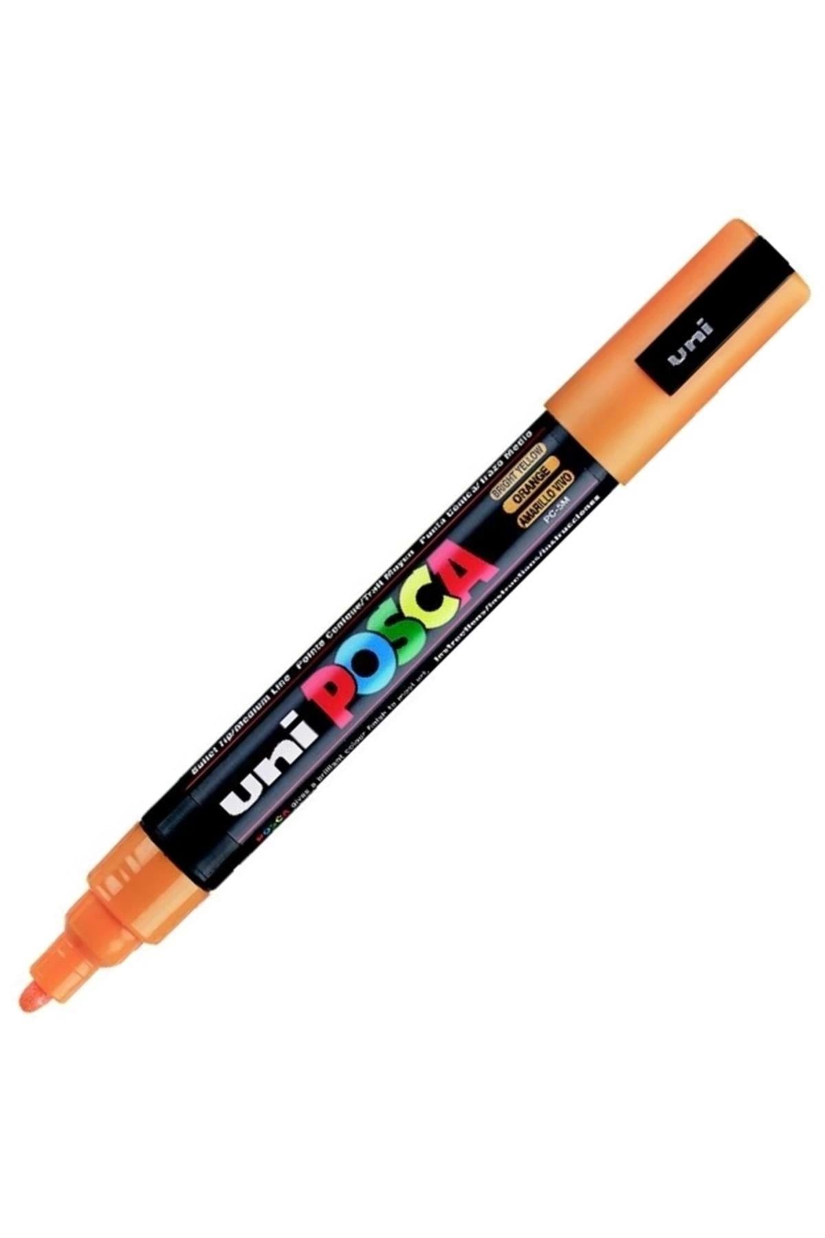 Posca Pc5m Boyama Markörü 1.82.5 Mm Parlak Sarı