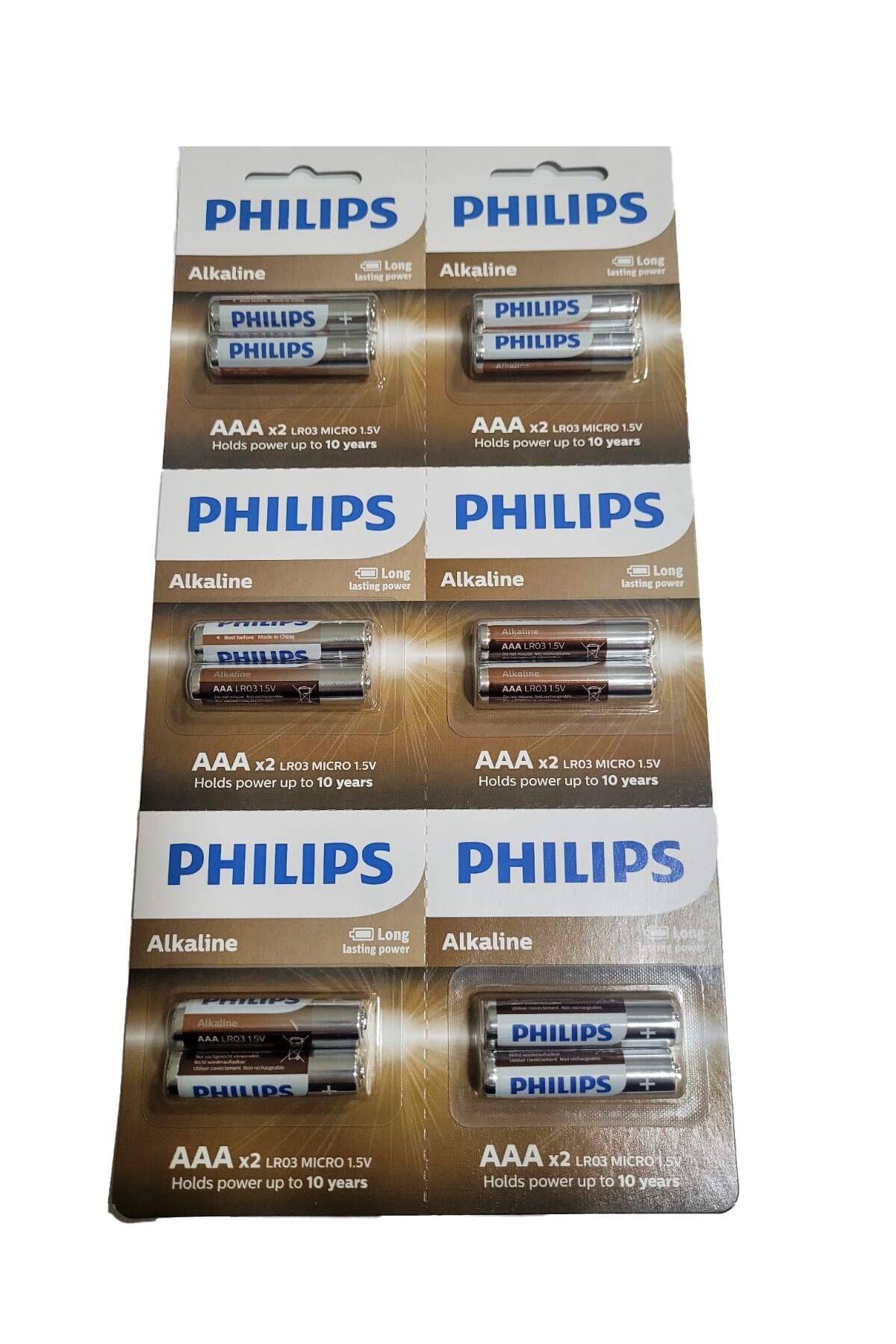Power Alkalin 12li AAA İnce Pil LR03P12W10