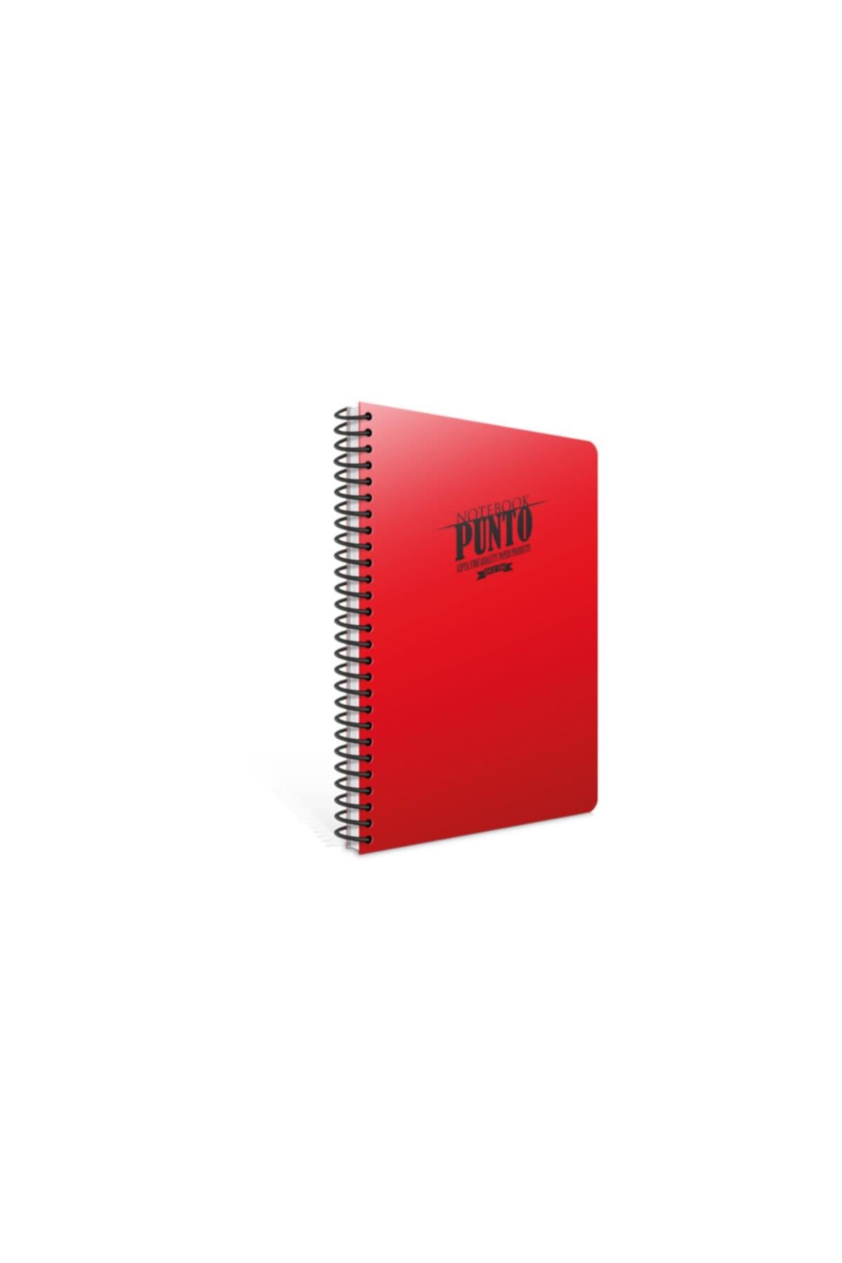 Punto A4 Spiralli Pp Kapak Defter 60 Yaprak Kareli (4 Lü Paket) 6533