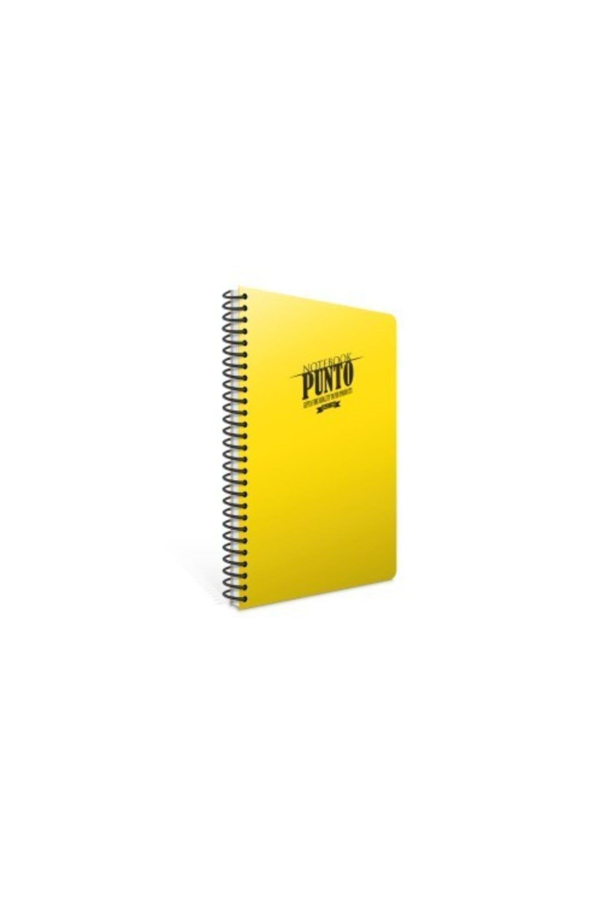 Punto A4 Spiralli Pp Kapak Defter 80 Yaprak Çizgili (4 Lü Paket) 6534