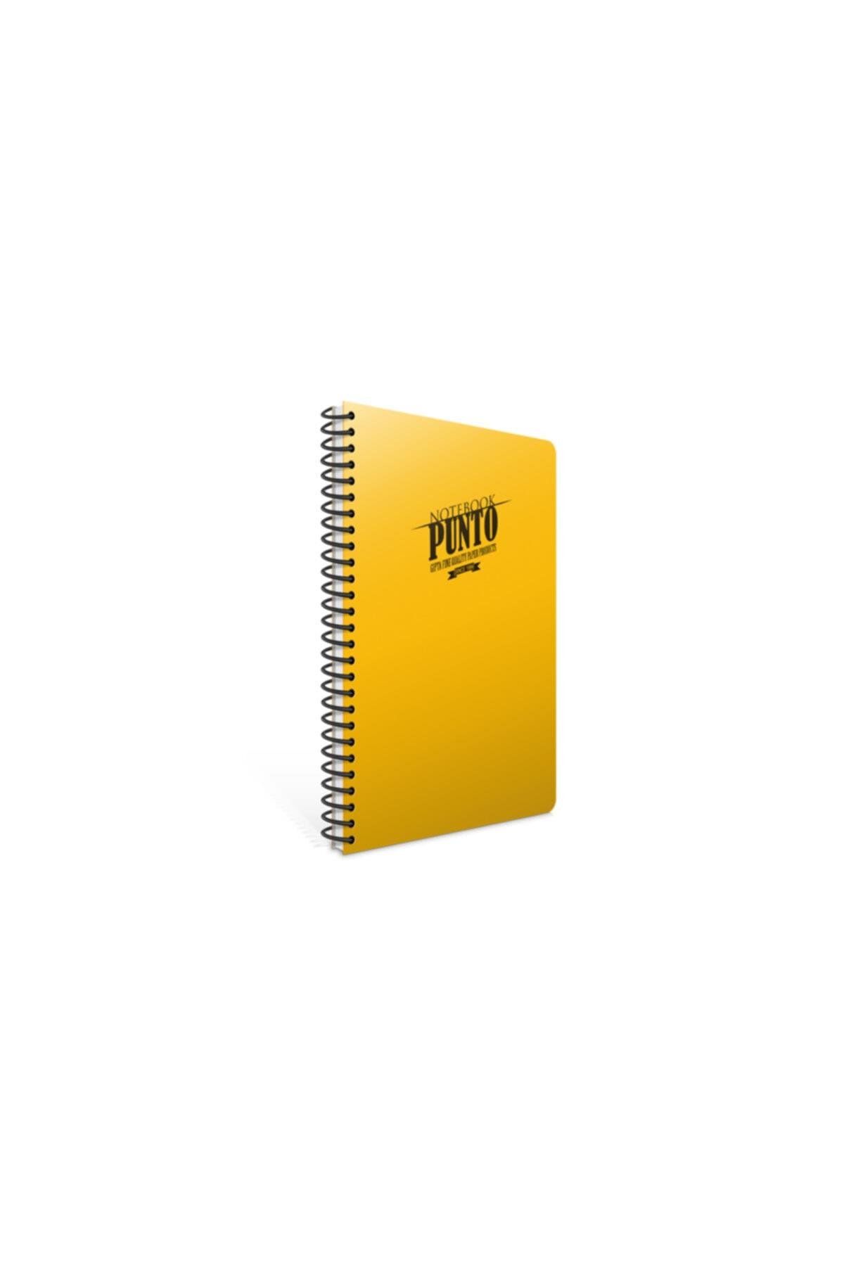 Punto A5 Spiralli Pp Kapak Defter 100 Yaprak Çizgili (12 Li Paket) 3388