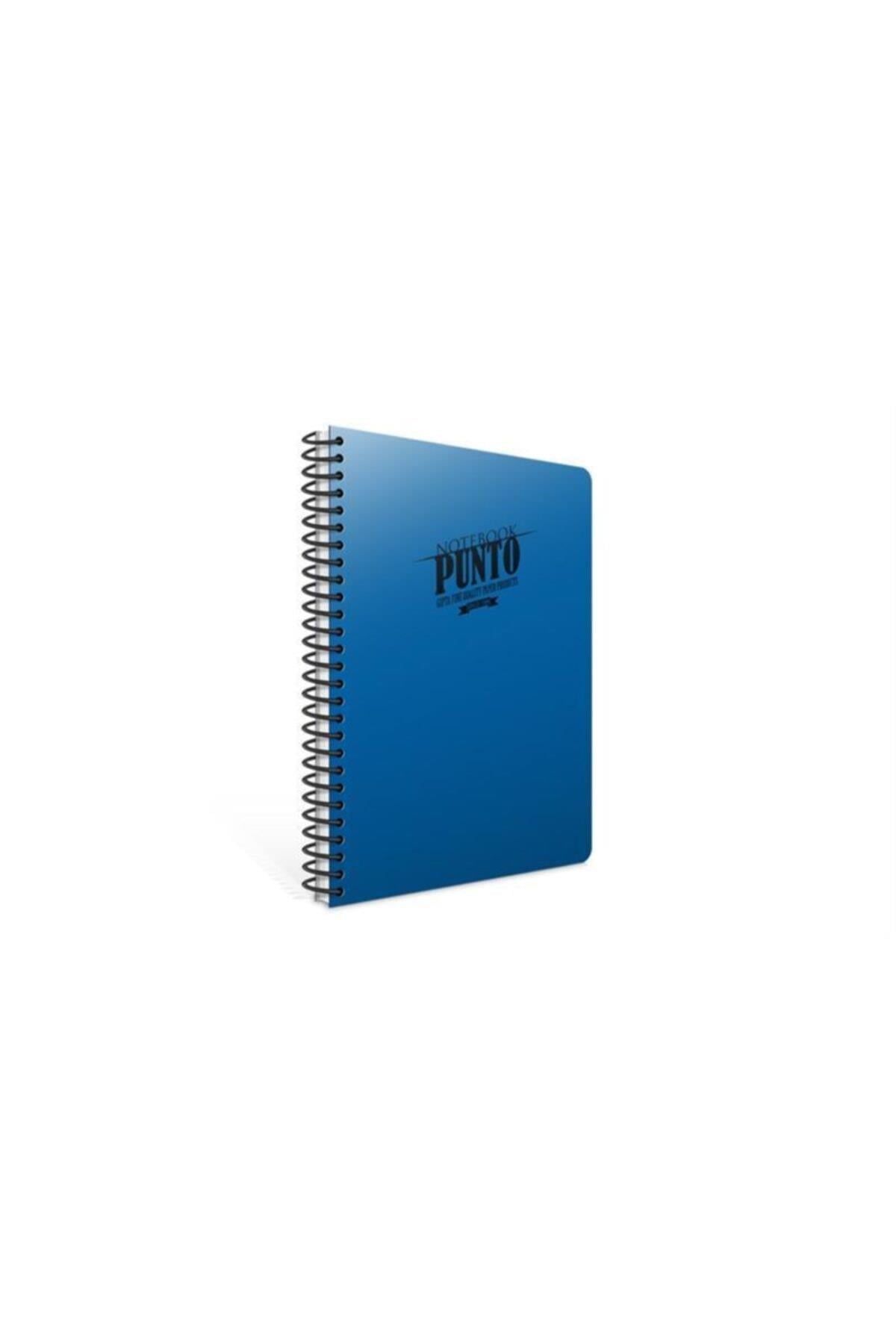 Punto A5 Spiralli Pp Kapak Defter 60 Yaprak Kareli (4 Lü Paket) 3434