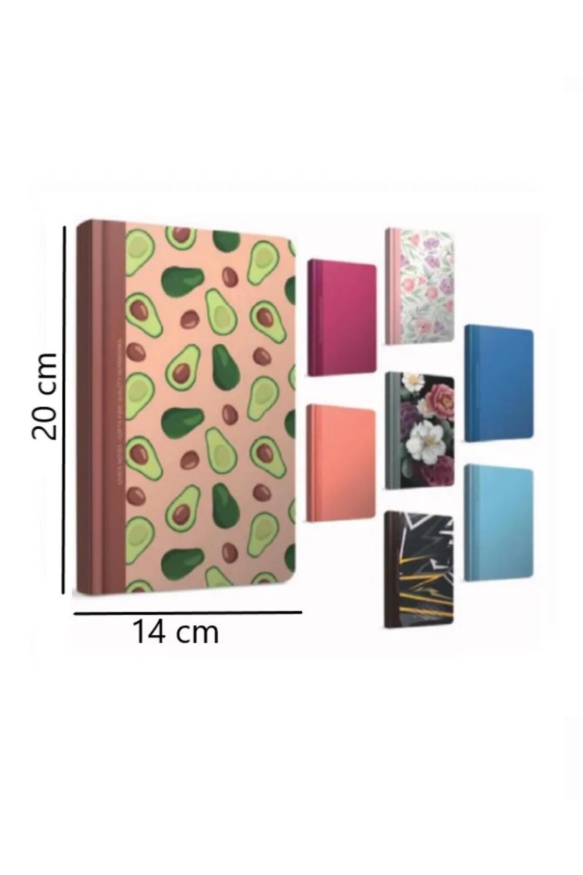 Quıck Notes İplik Dikiş Sert Kapak Defter 14x20 80 Yaprak Kareli