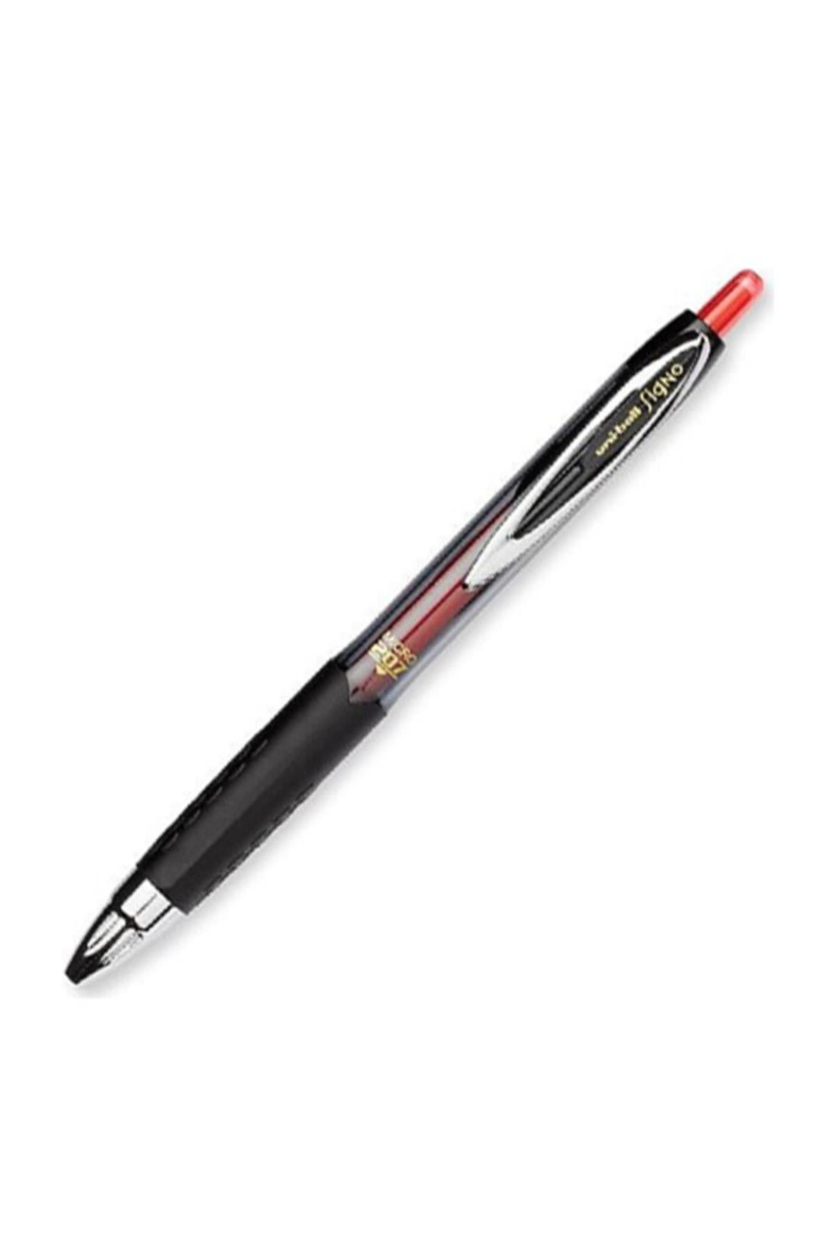 Roller Kalem Signo 207 Micro Jel Mekanik 0.5mm Kırmızı Umn-207