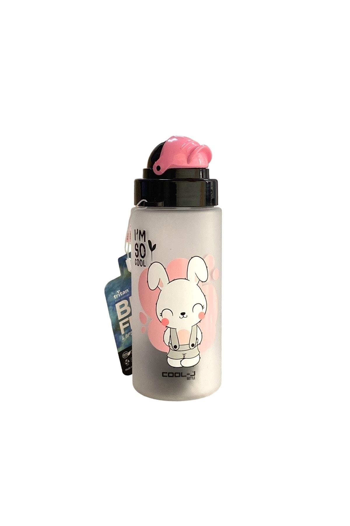 Sablaj Desenli Nice Tritan Matara 500 Ml - Tavşan