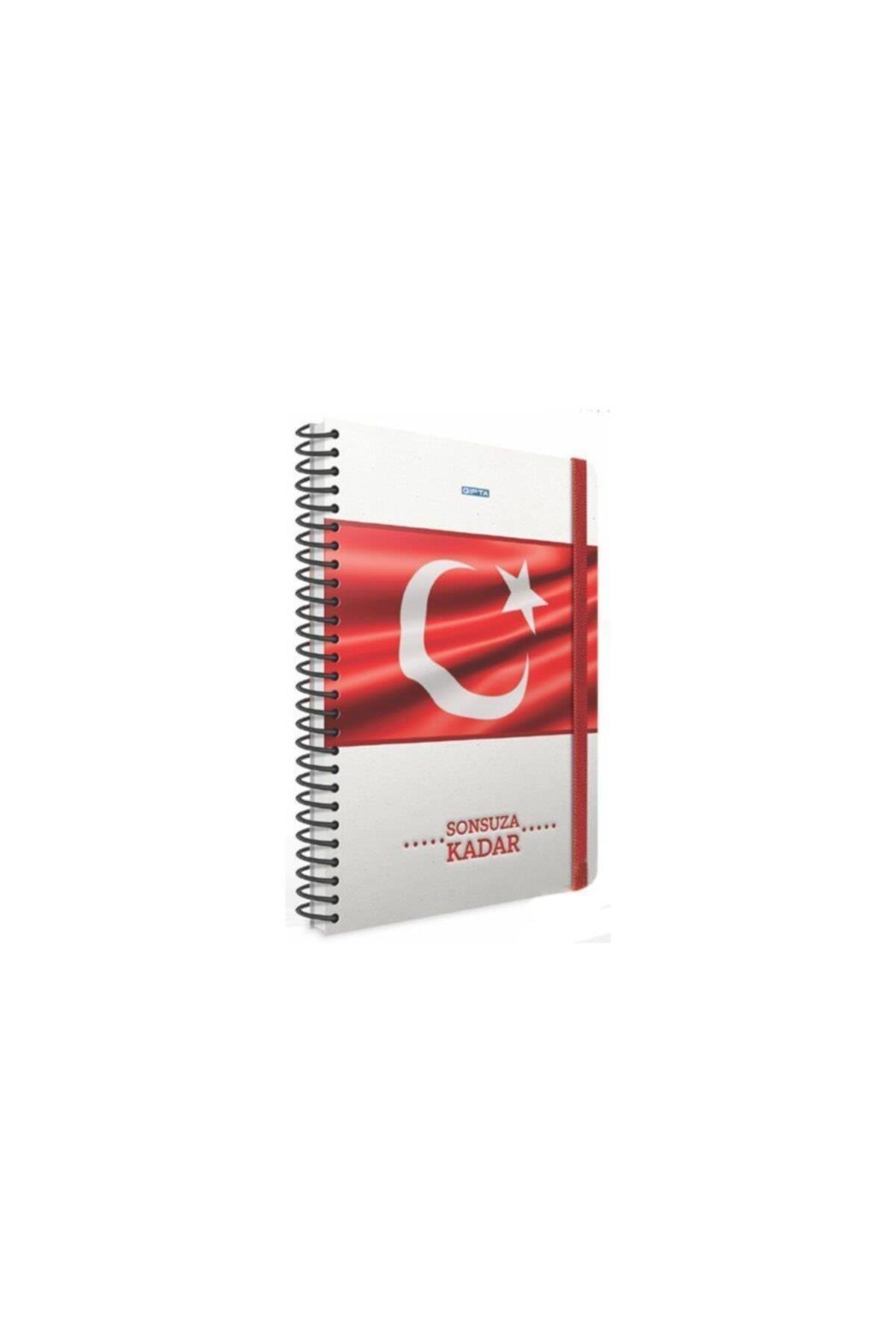 Sert Kapak Defter 17x24 120 Yp. Kareli