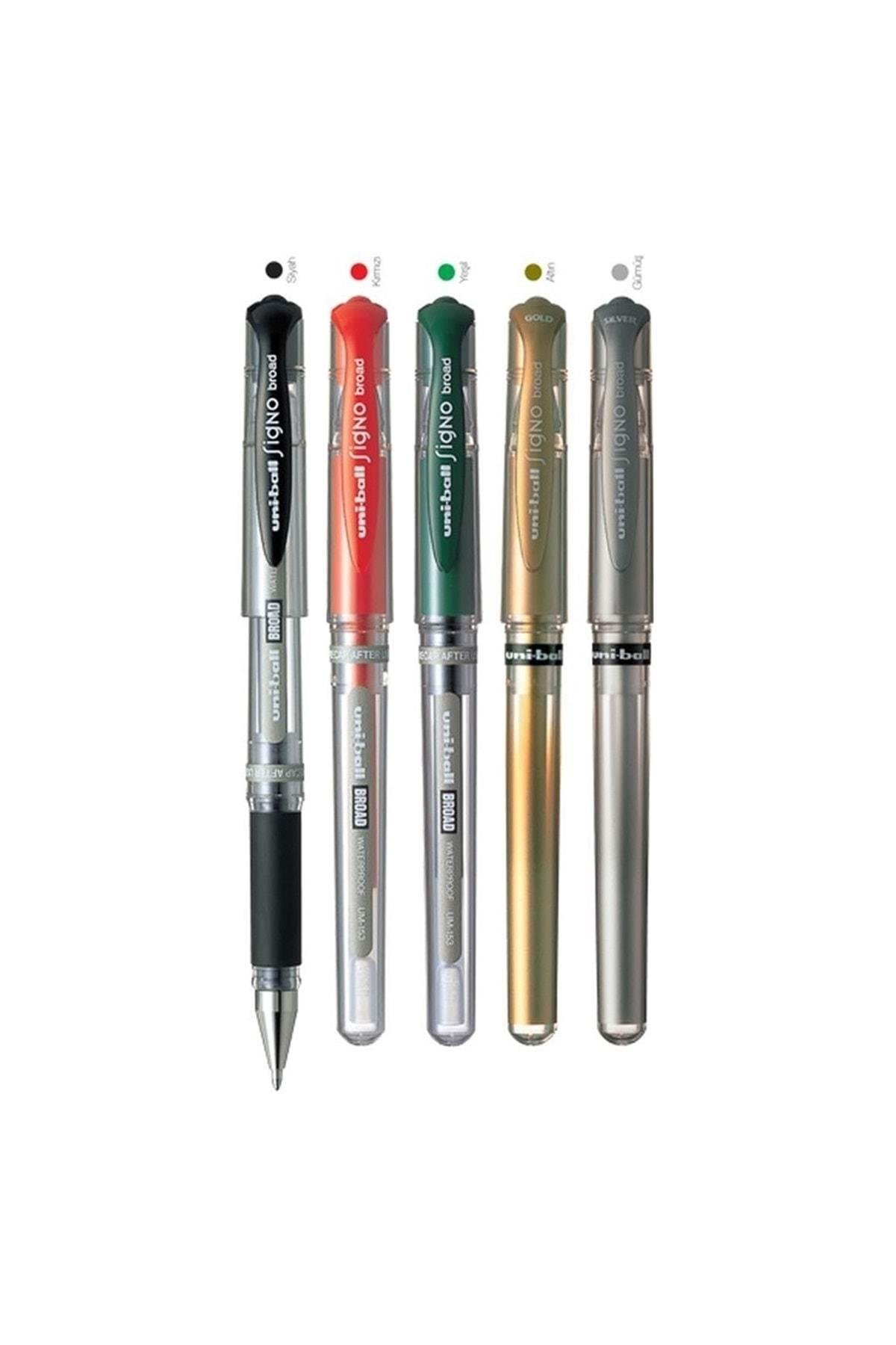 Signo Broad Imza Kalemi 1.0 Mm Um-153 5 Renk Set