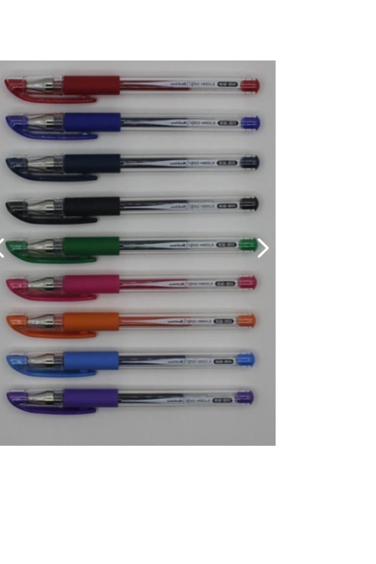 Signo Needle 0.38 Iğne Uçlu Jel Kalem Tüm Renkler Set 9 Lu