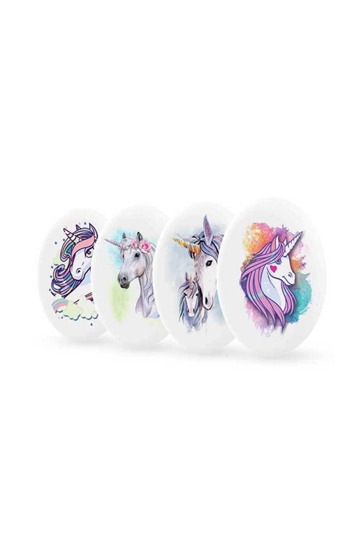Silka 12 Desen Elips Unicorn Serisi Silgi Sg21 1 ADET