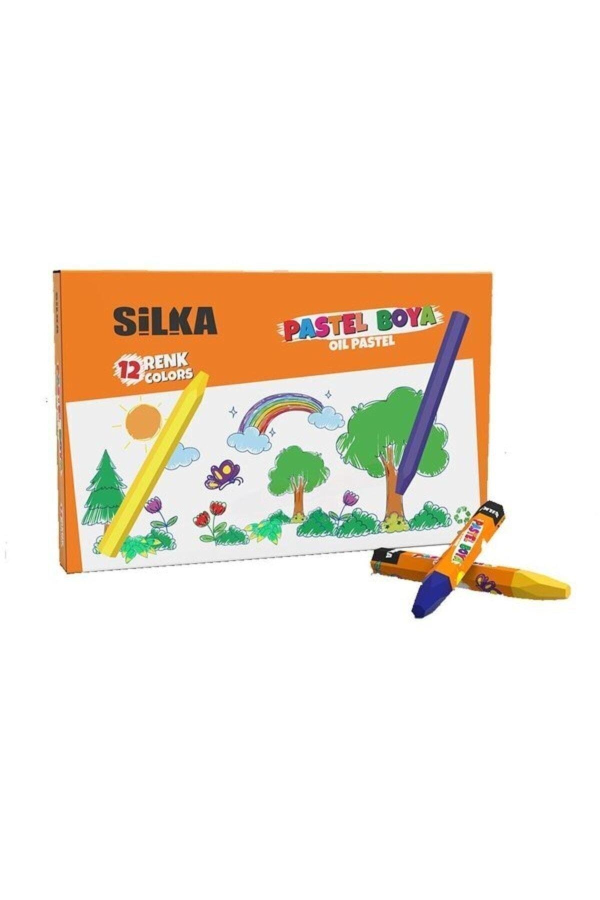 Silka Pastel Boya 12 Renk P.hs12-12