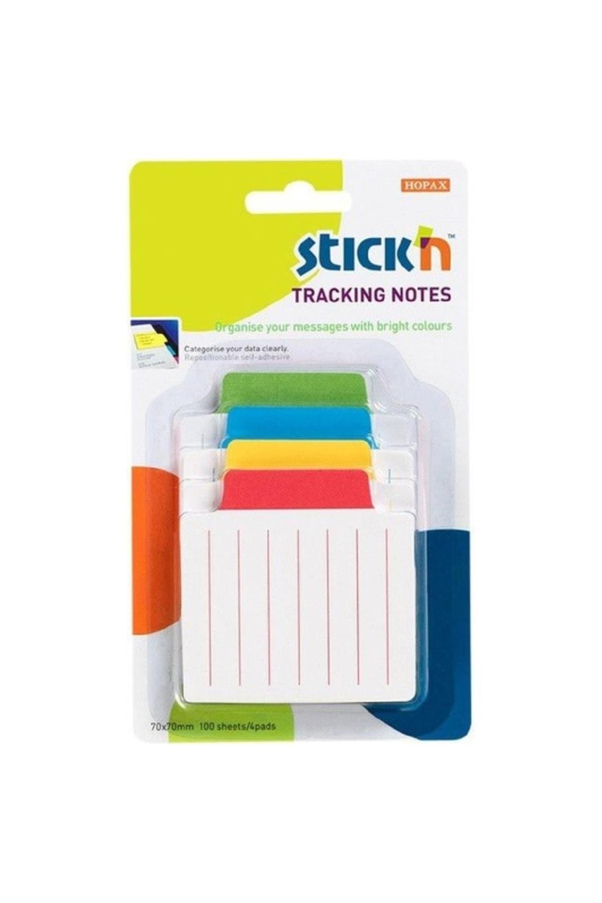 Stıckn 70x70 Magıc Çiz.beyaz Zemn 4rnk 100yp