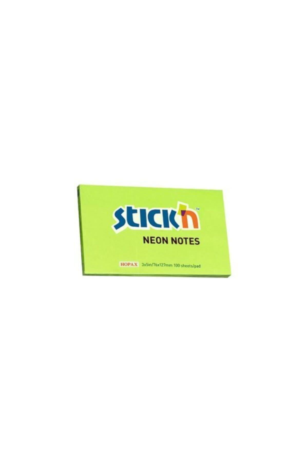 Stıckn 76*127 Yap.kağıt 100 Yp.yeş