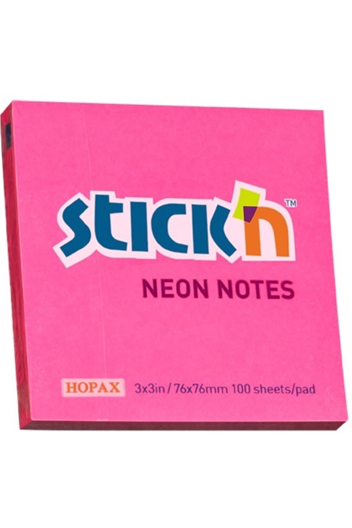 Stıckn 76x76 Neon Pembe 100 Yp